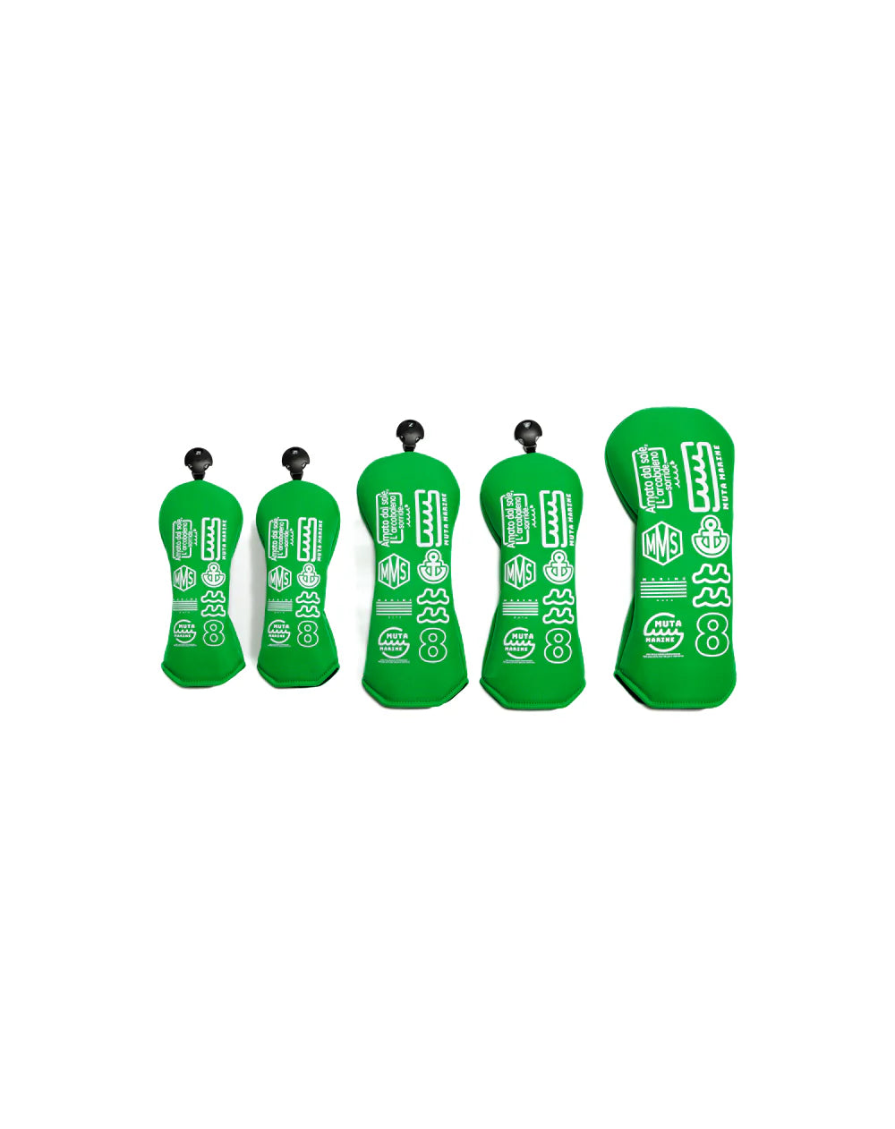 muta MARINE ムータマリン GOLF 自立式キャディバッグ&ヘッドカバーセット