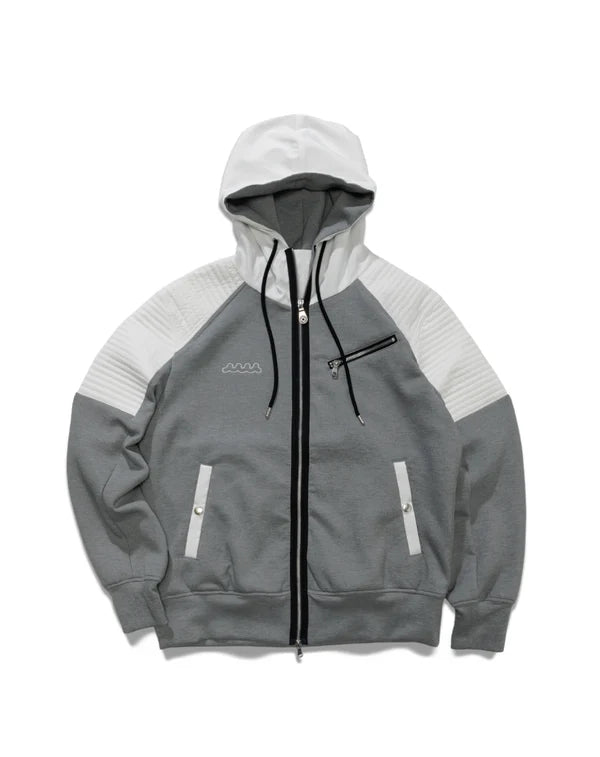 muta MARINE ACANTHUS × muta MARINE Double-knit Biker parka