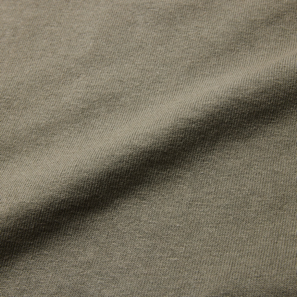 Tシャツ ロゴ入り コットンジャージー J21GC0001 THYMEGREEN タイムグリーン