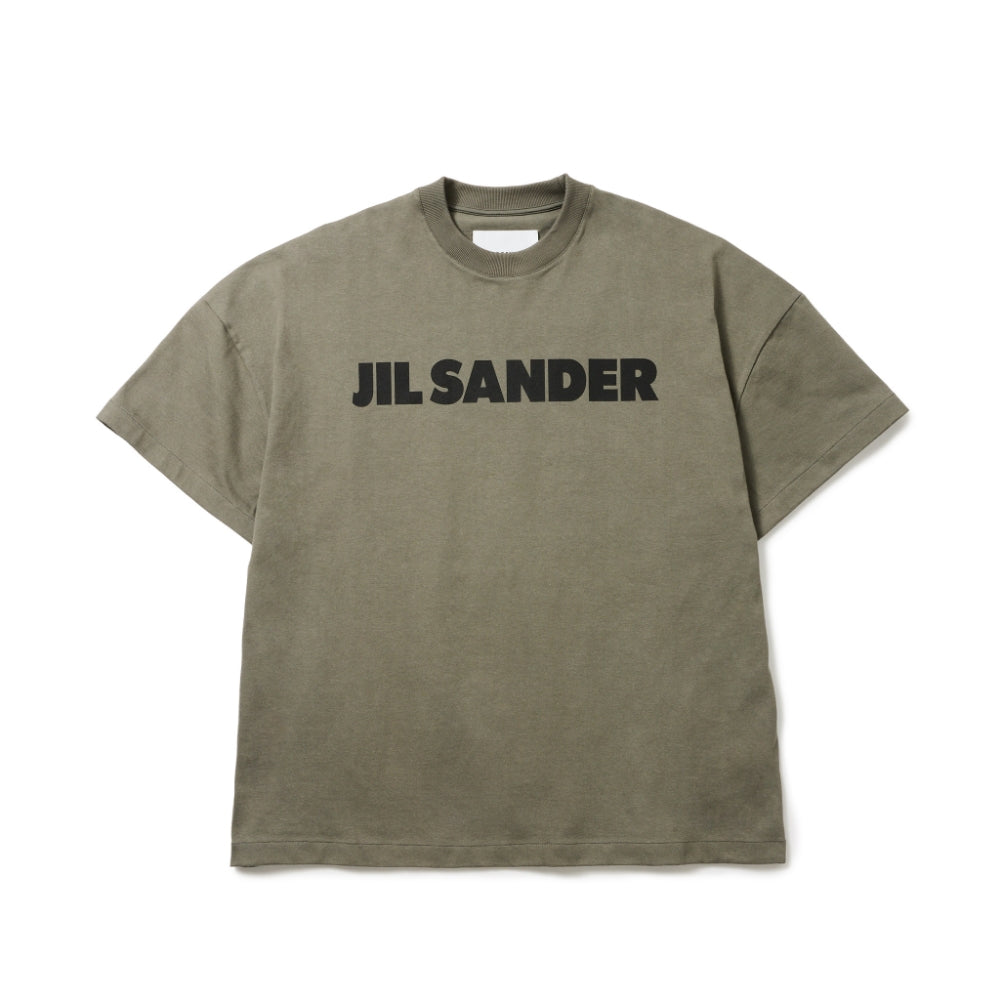 JIL SANDER ジルサンダー Tシャツ ロゴ入り コットンジャージー 