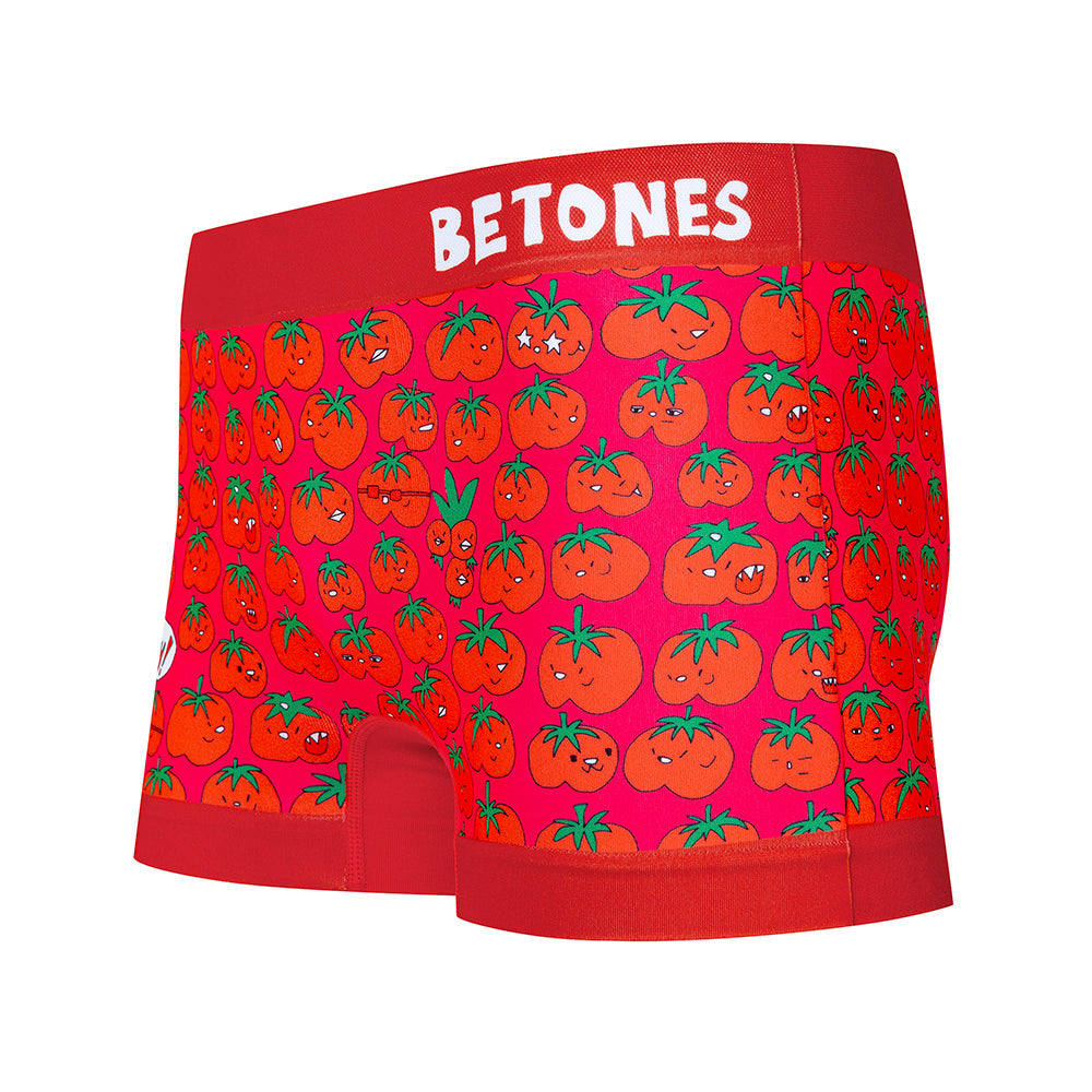 BETONES ビトーンズ ボクサーパンツ FRESH VEGETABLES RVE001 RED