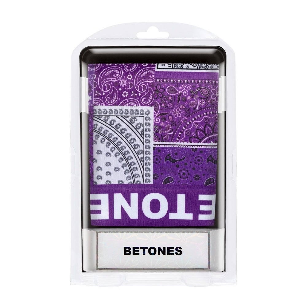 BETONES ビトーンズ ボクサーパンツ BANDANA BAN001 PURPLE
