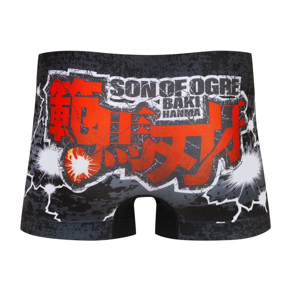BETONES ビトーンズ ボクサーパンツ 範馬刃牙 BAKI 001 BLACK