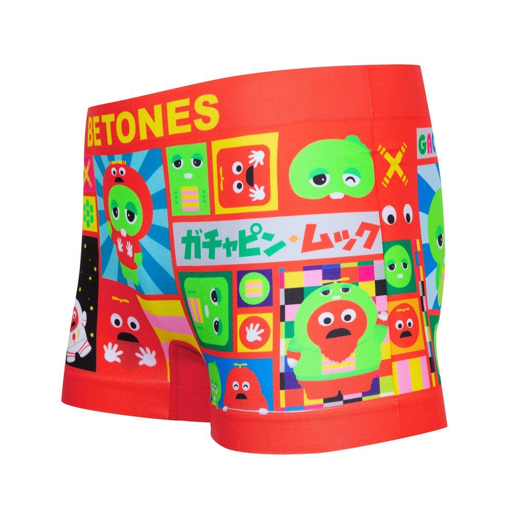 BETONES ビトーンズ ボクサーパンツ GACHAMUKU2-GAMU002 RED