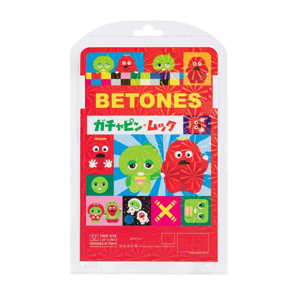 BETONES ビトーンズ ボクサーパンツ GACHAMUKU2-GAMU002 RED