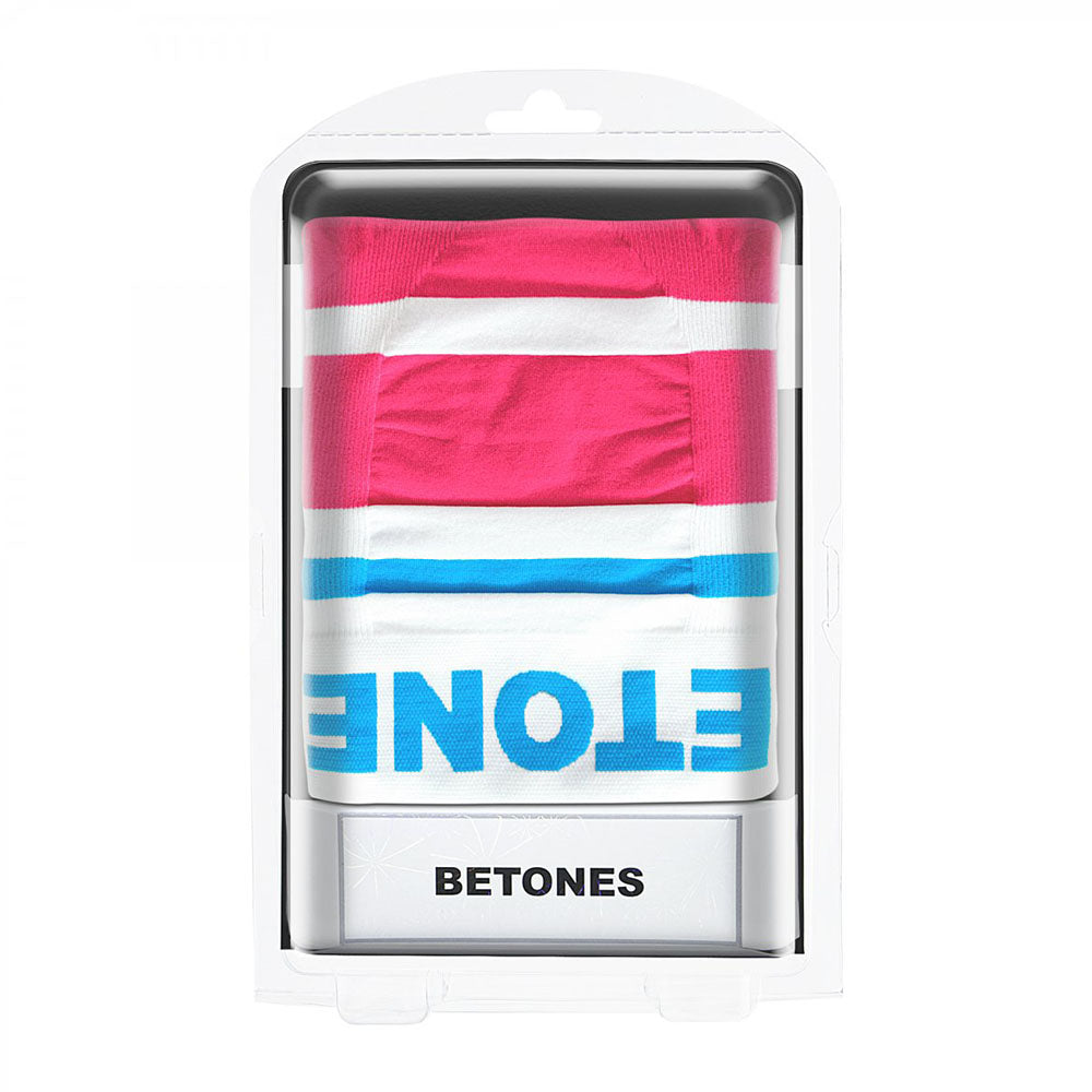 BETONES ビトーンズ ボクサーパンツ AKER-B001 BLUExPINK