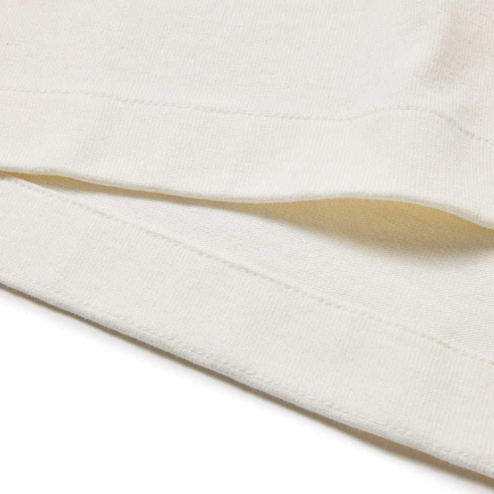 ロンT ロゴ入り クルーネック J22GC0136 WHITE ホワイト
