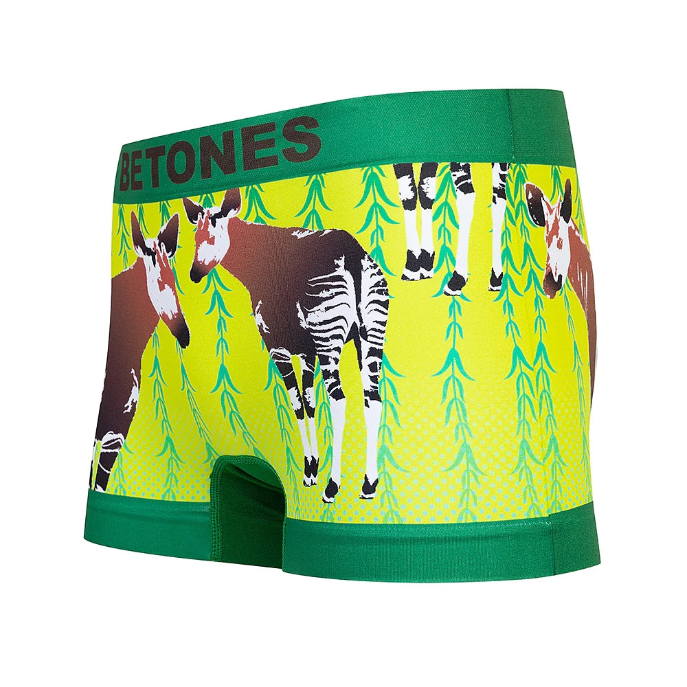 BETONES ビトーンズ ボクサーパンツ ANIMAL D004 GREEN