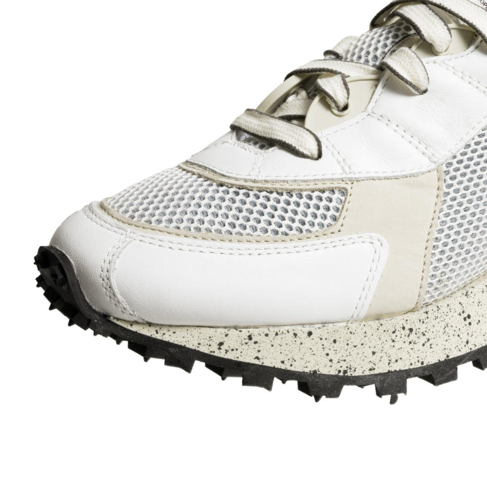 POLARIS RUN229P スニーカー / WHITExBEIGE