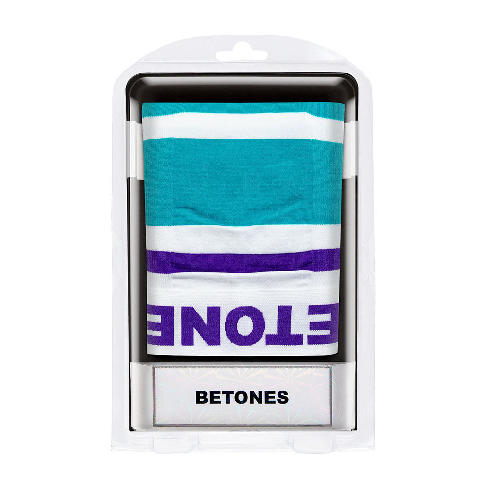 BETONES ビトーンズ ボクサーパンツ AKER-B001 PURPLExSKY GREEN