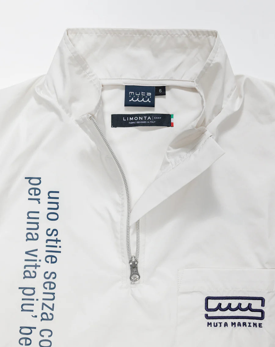 muta MARINE ムータマリン リモンタ ハーフジップ プルオーバー