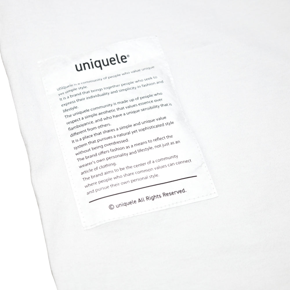 LONG SLEEVE CREW NECK T-SHIRT ロングスリーブ クルーネック ロンT LS2001 WHITE ホワイト