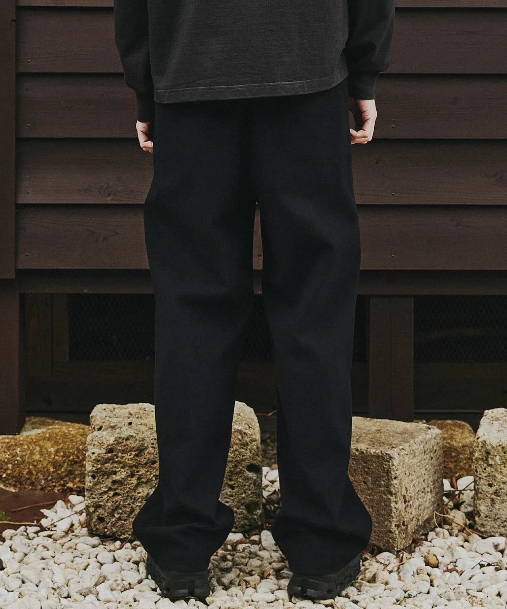 SEA GREEN ECO SUEDE LOOSE PANTS