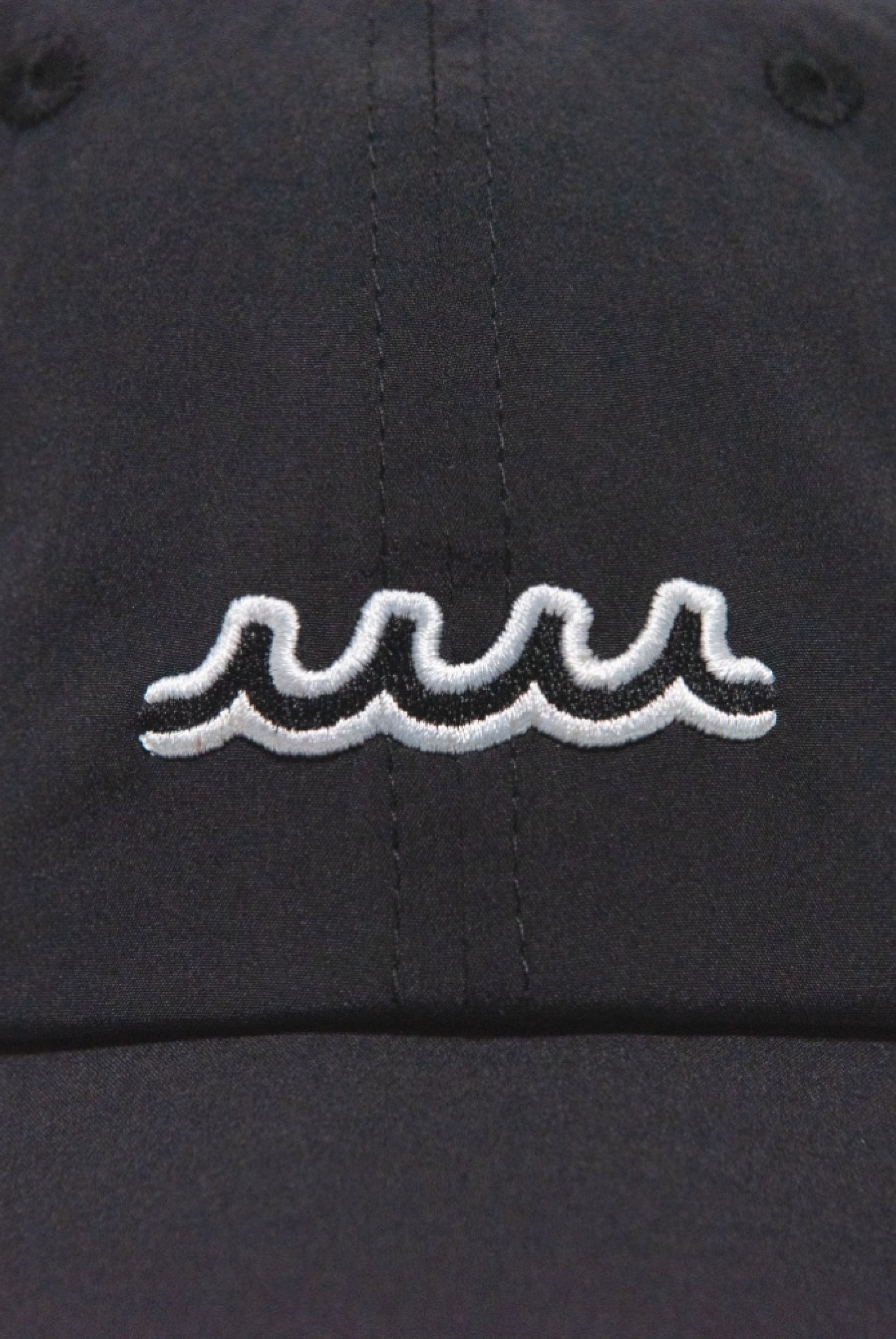 WAVE ロゴキャップ MMAV-622173 キャップ サイズ調整可能 ユニセックス / BLACK