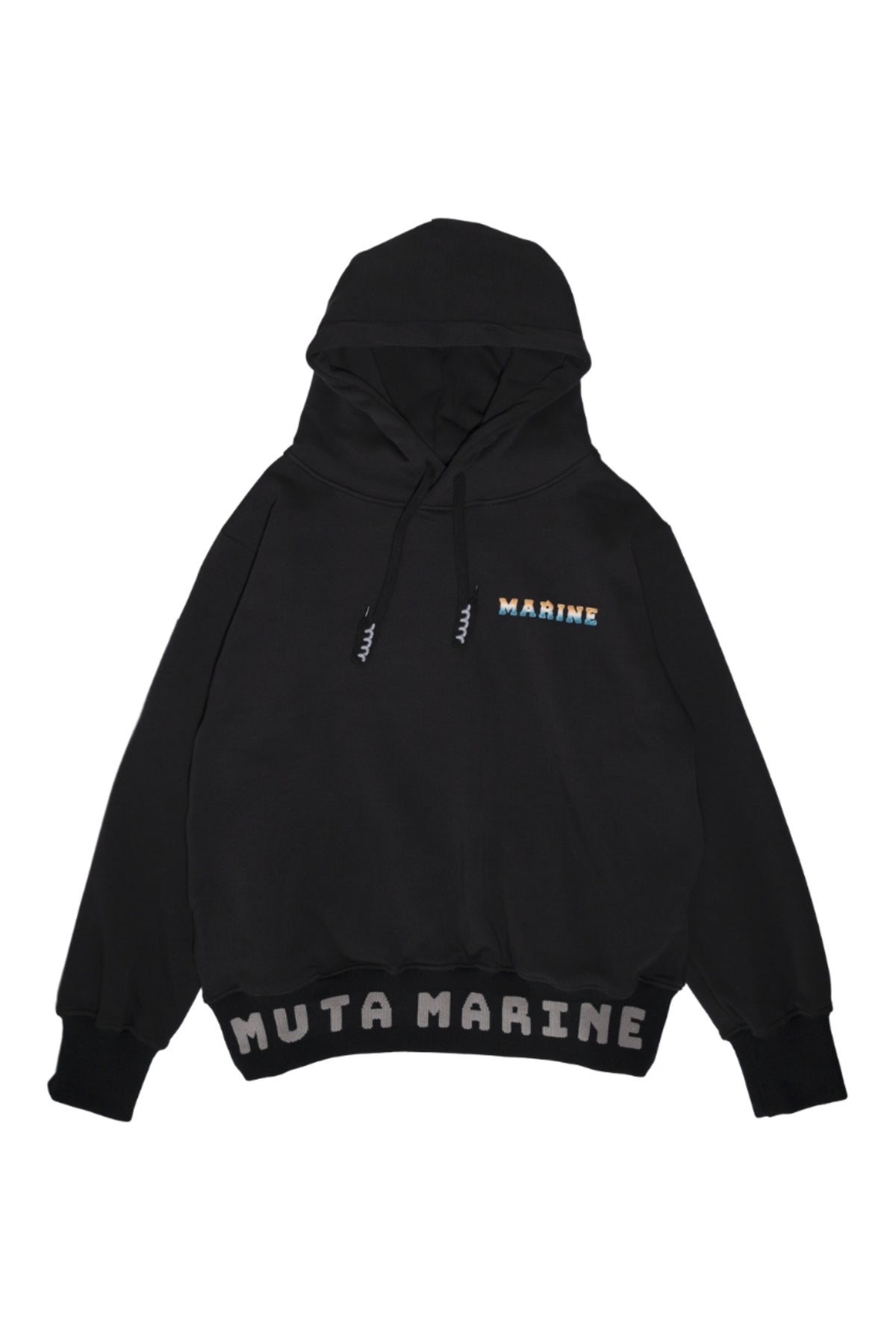 muta MARINE ムータ マリン | パーカー プルオーバー 秋冬 ブラック 
