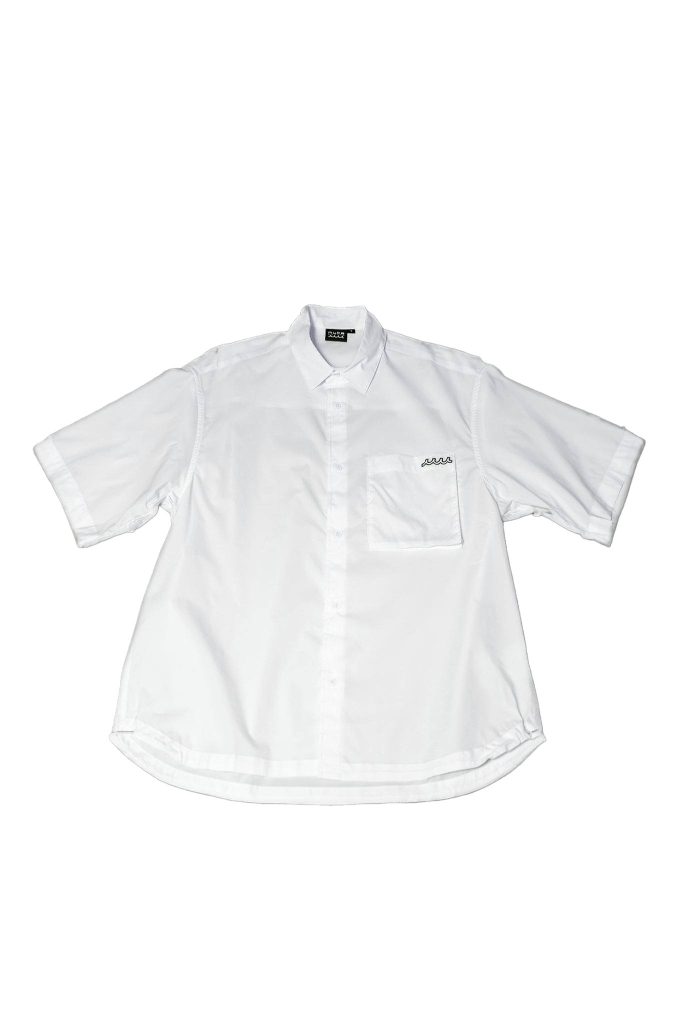 muta MARINE ムータマリン シャツ 半袖襟付きシャツ MMSG-230724 WHITE