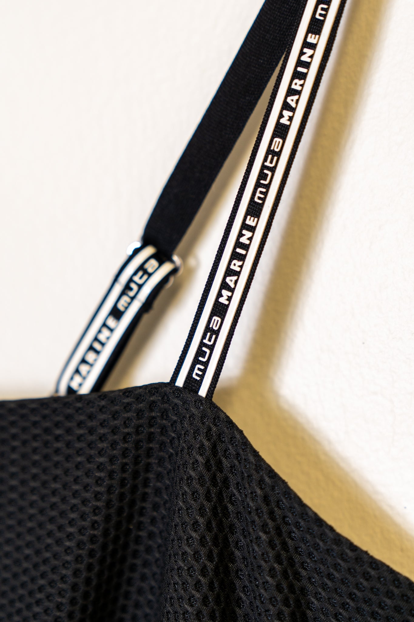 muta MARINE ムータ ストレッチメッシュキャミドレス MMSG-230811 BLACK