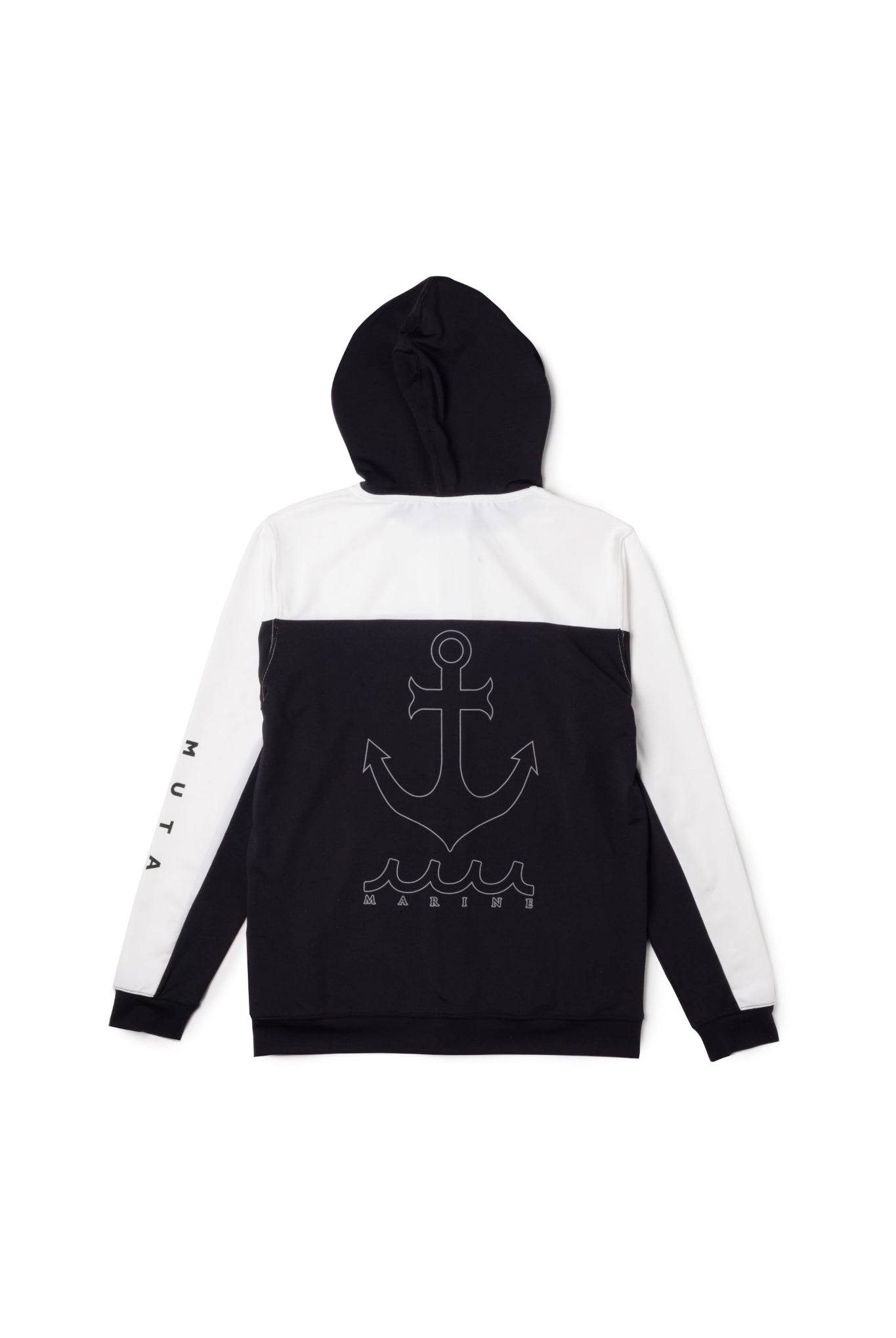 ラッシュパーカー (バイカラー) MMTK-435056 / WHITE×BLACK