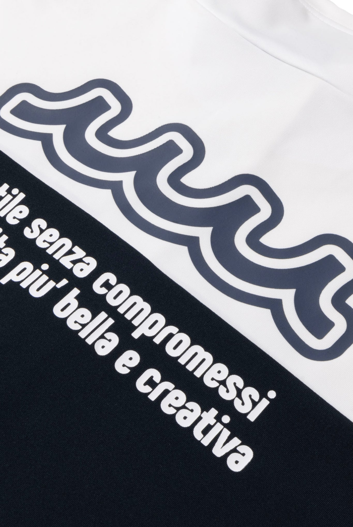 スタンド ラッシュパーカー (バイカラー) MMTK-435058 / WHITE×NAVY