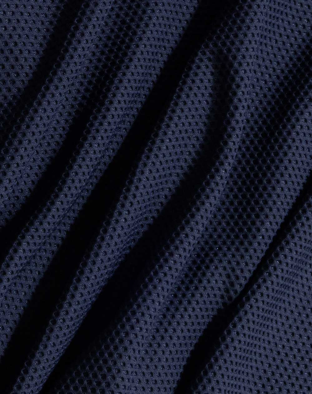 muta MARINE ムータマリン ストレッチメッシュ シャーリングワンピース NAVY