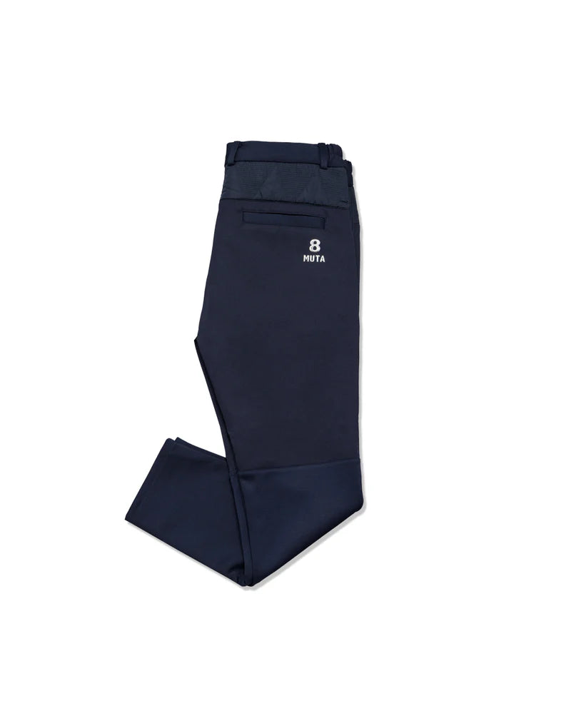 muta MARINE ジオメトリック キルティングパンツ Geometric down pants MMJC-444275 NAVY