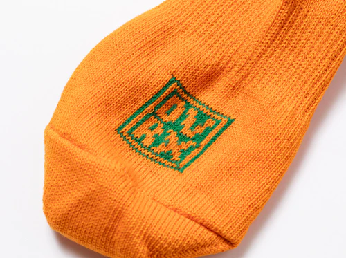 DEVEREUX GOLF WOMENS DVRXライトルーズソックス 763474835-ORANGE