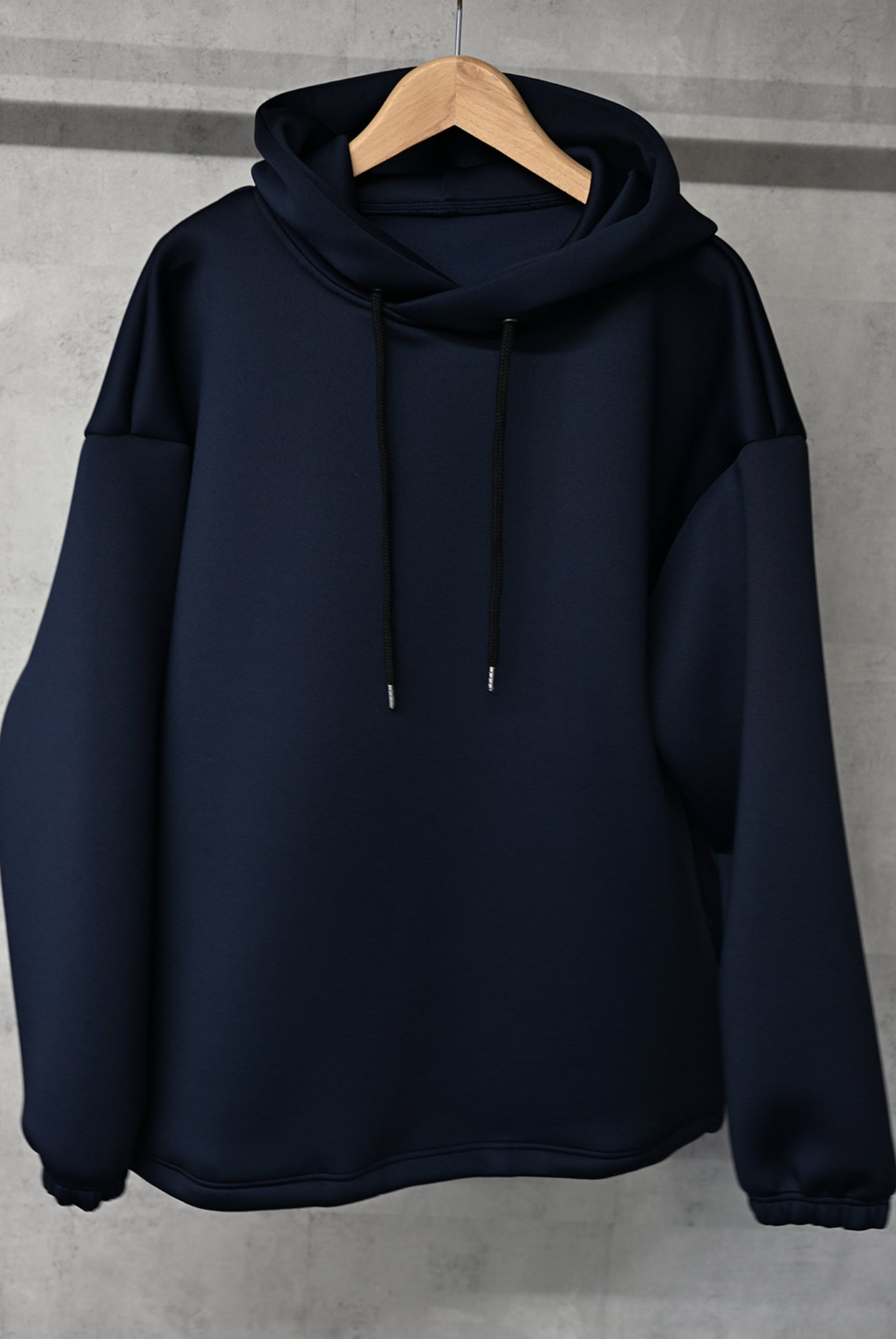 cardboard hoodie LOOSE FIT RC33-C-006 機能素材 フーディー / NAVY