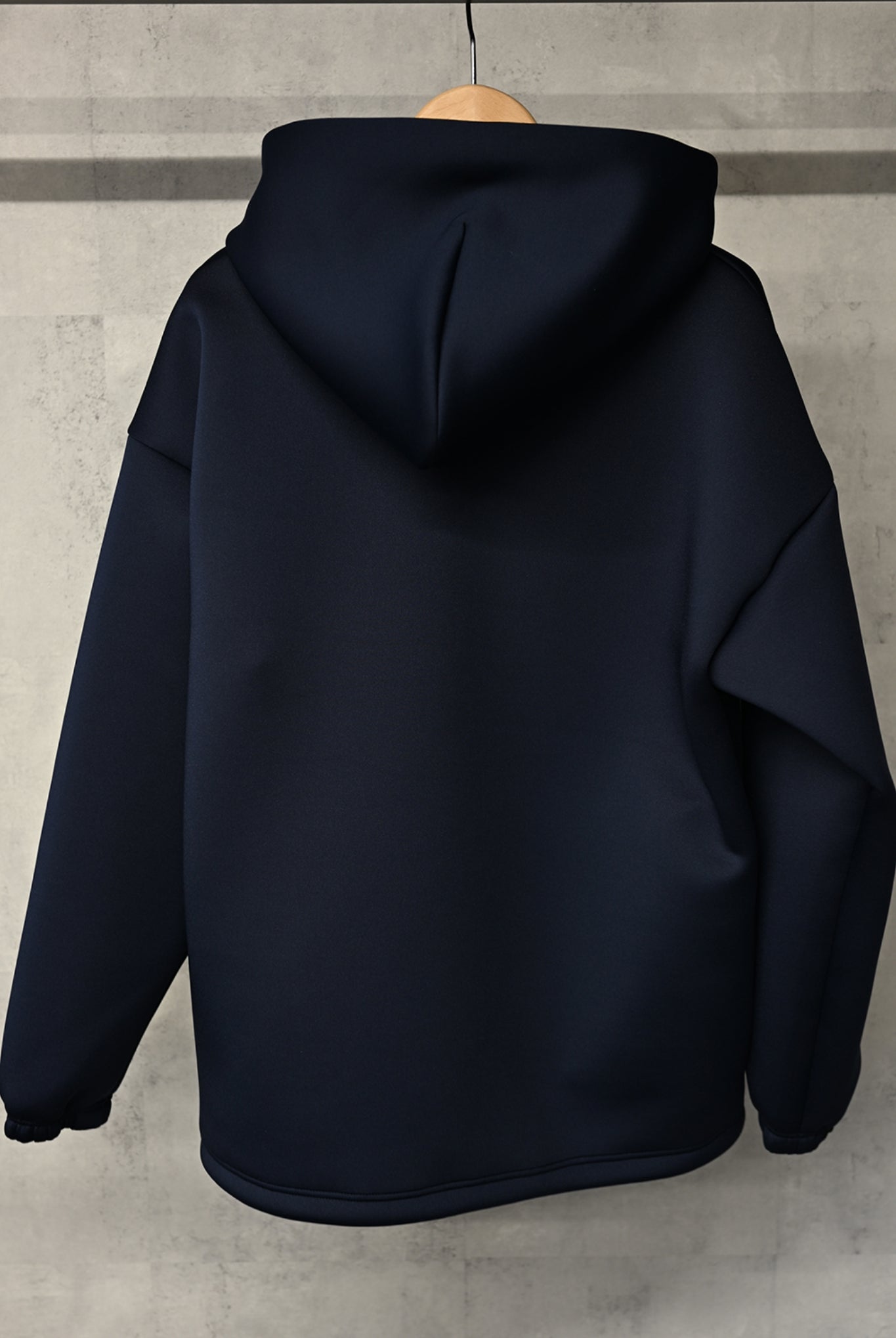 cardboard hoodie LOOSE FIT RC33-C-006 機能素材 フーディー / NAVY