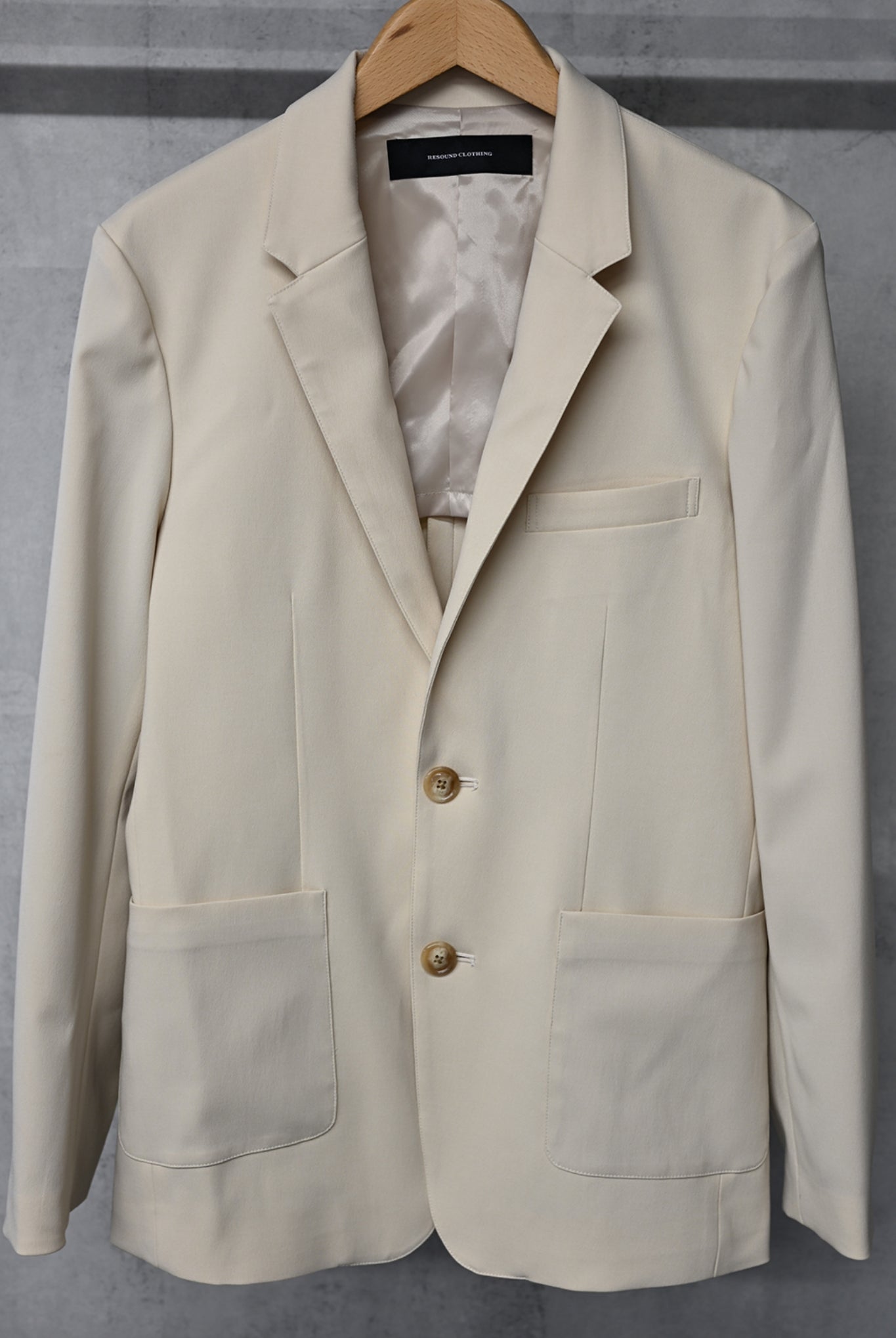 DRY JACKET RC33-JK-001 TIGHT FIT テーラード ジャケット 機能素材 / BEIGE