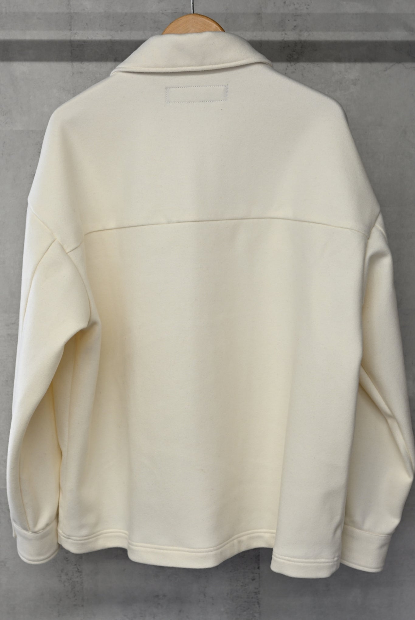 MELTON OVER CPO RC33-JK-005 LOOSE FIT ジャケット ジャージ / OFF WHITE