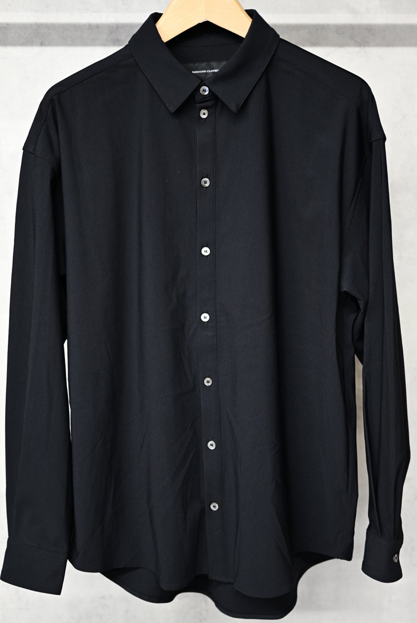 NYLON jack shirts RC33-SH-001 シャツ ストレッチ 速乾 / BLACK