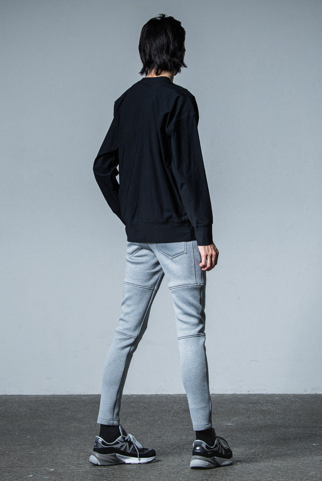 SLASH PT RC33-ST-012 super tight taperd ロングパンツ 速乾 ストレッチ / GREY