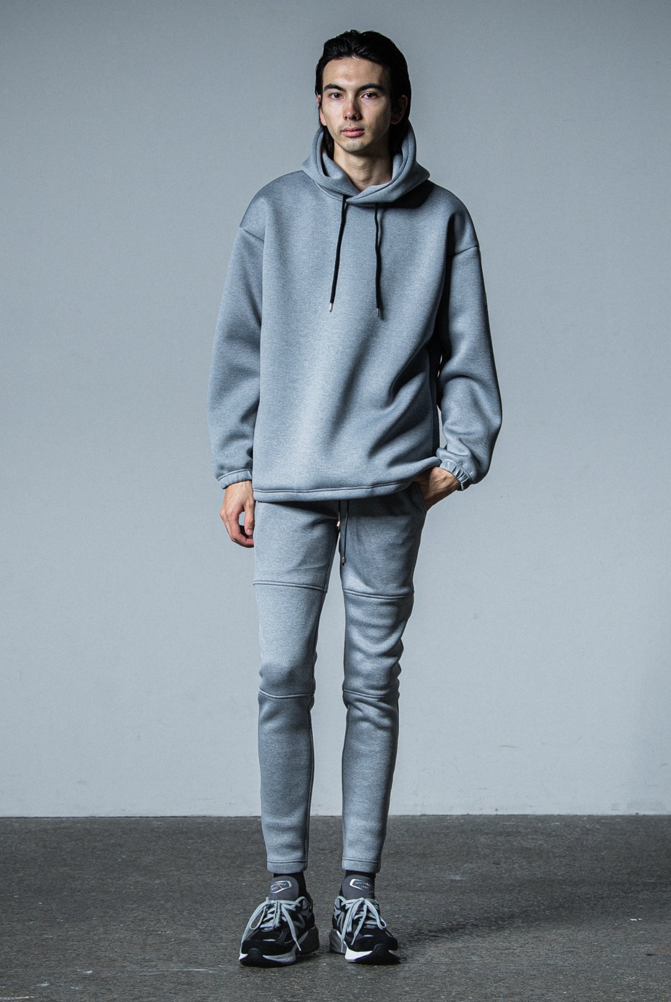 SLASH PT RC33-ST-012 super tight taperd ロングパンツ 速乾 ストレッチ / GREY