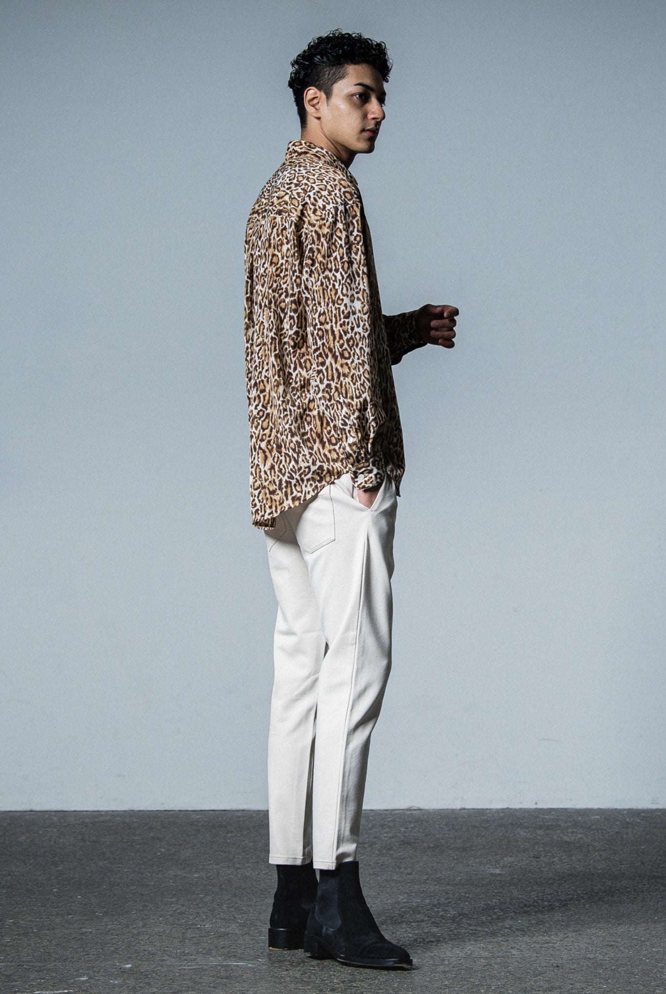 ERIC EASY PANTS RC33-ST-027 SEMI LOOSE FIT ロングパンツ イージースラックス / OFF WHITE