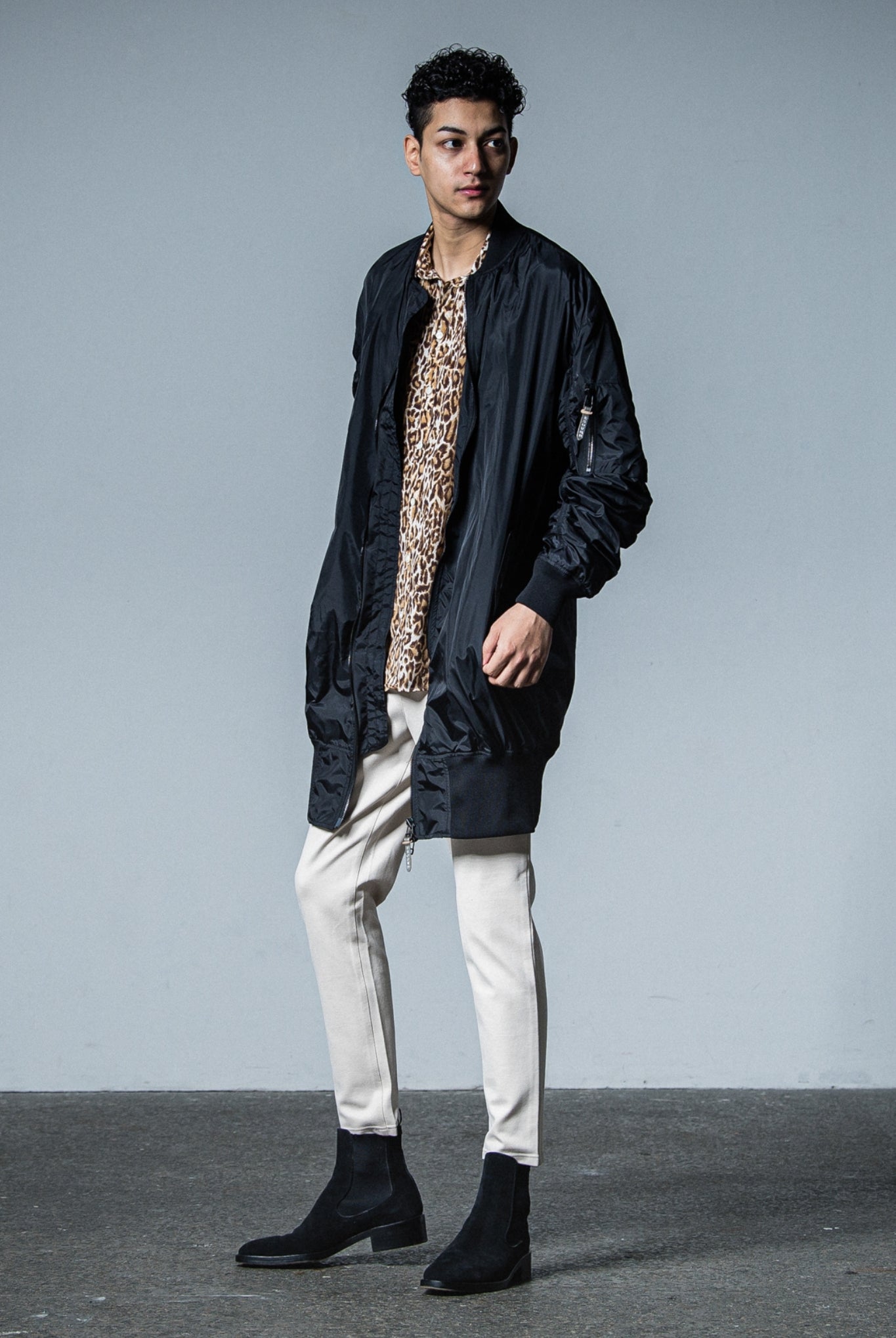 ERIC EASY PANTS RC33-ST-027 SEMI LOOSE FIT ロングパンツ イージースラックス / OFF WHITE