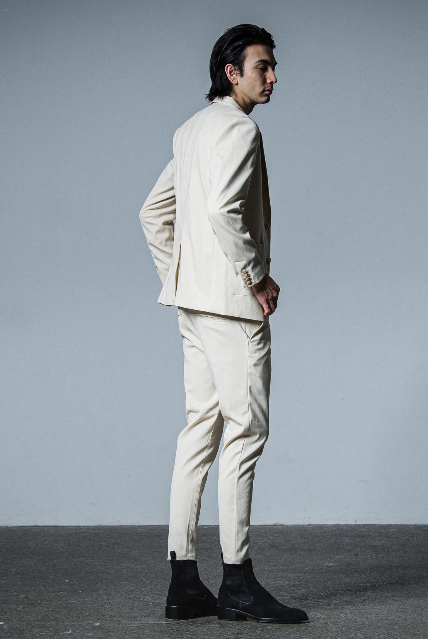 PAT TIGHT EASY PANTS RC33-ST-037BN TIGHT TAPERD ロングパンツ タイト イージースラックス ストレッチ / BEIGE