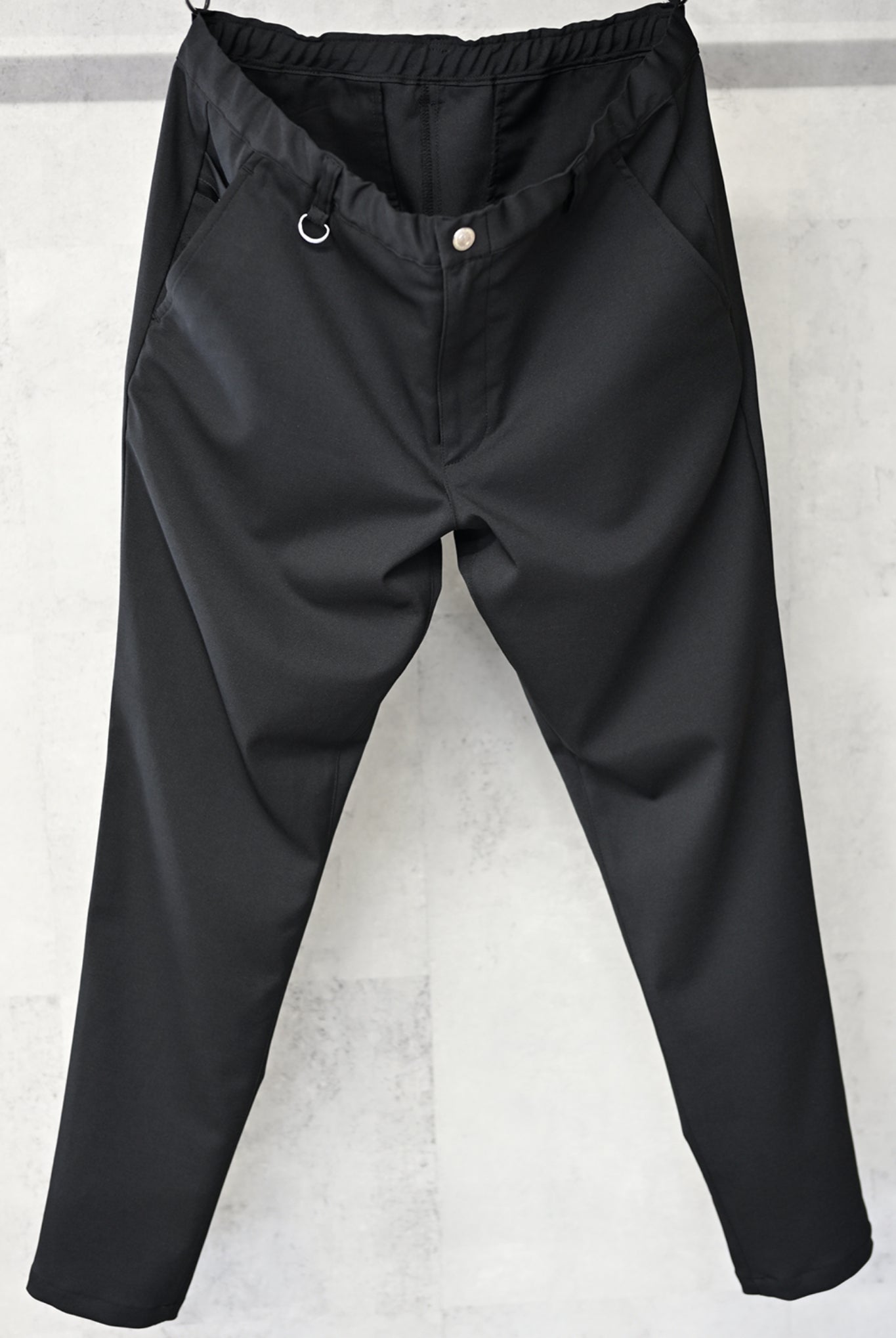 PAT TIGHT EASY PANTS RC33-ST-037BN TIGHT TAPERD ロングパンツ タイト イージースラックス ストレッチ / BLACK