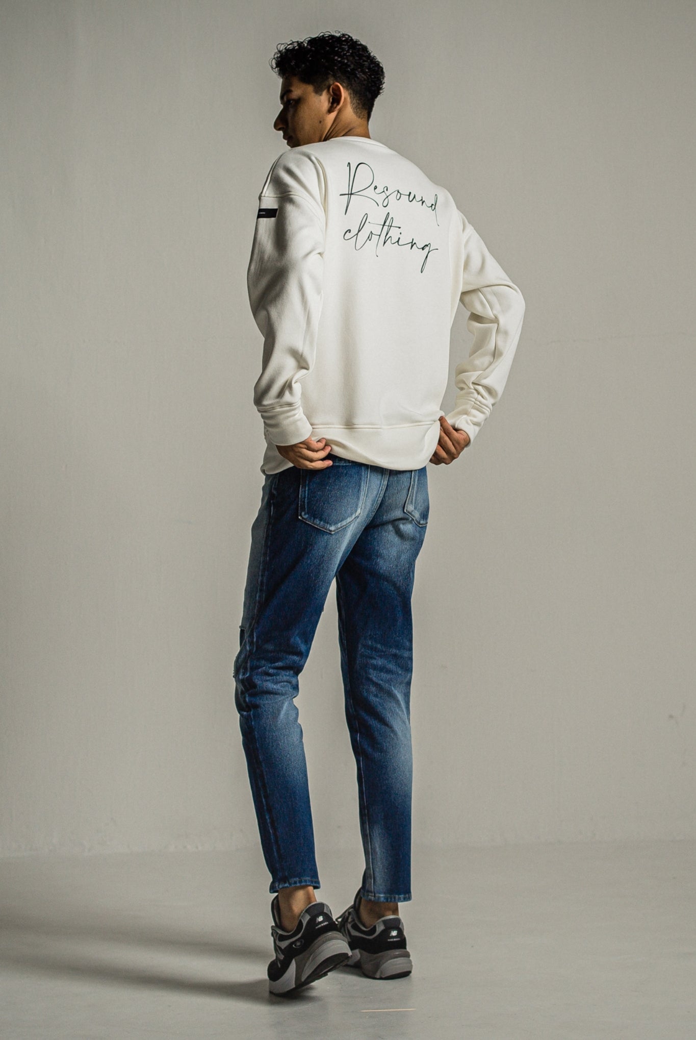 MICK DENIM JERSEY RC34-ST-020 定番 ジャージーンズ テーパード ストレッチ / INDIGO USED