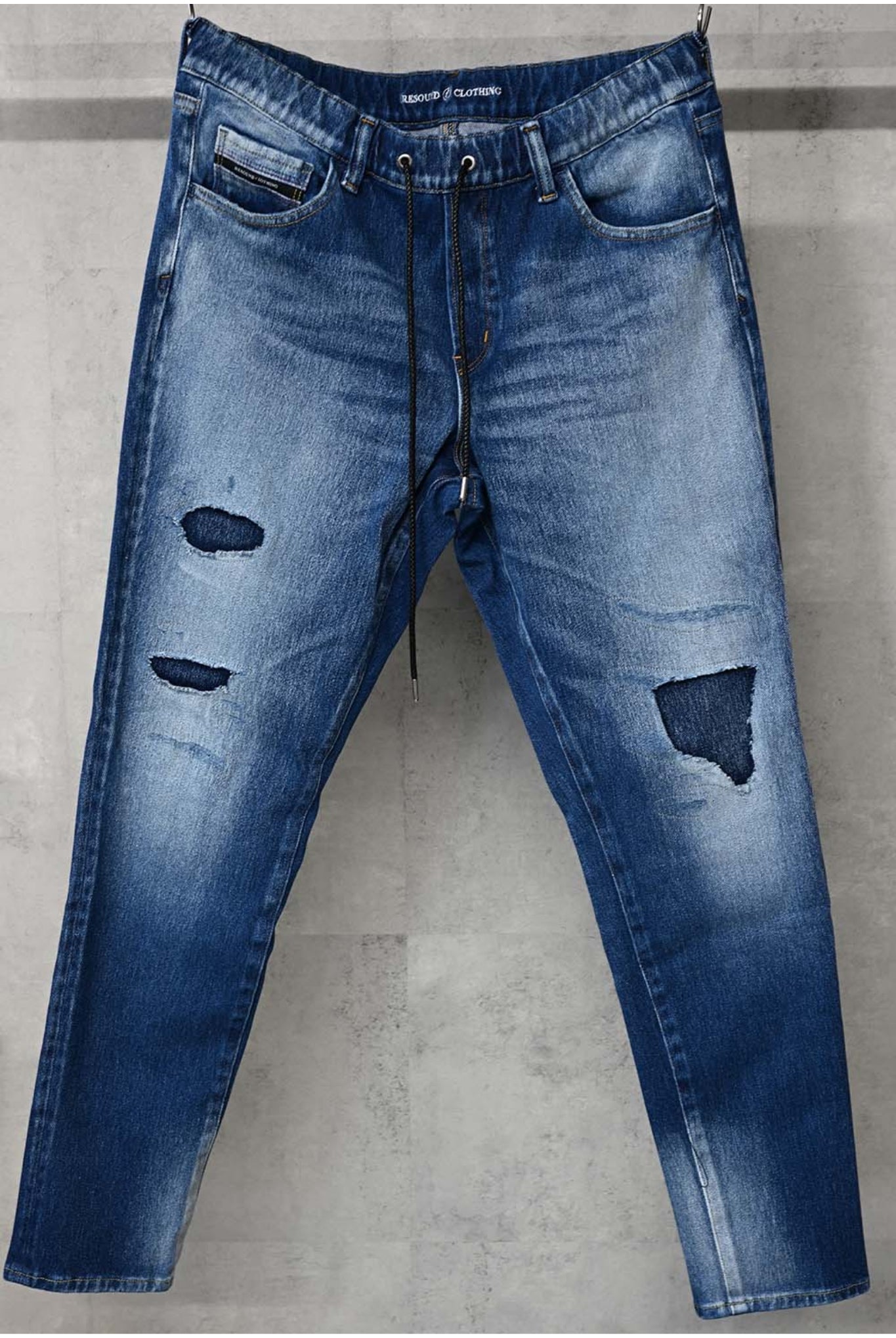 MICK DENIM JERSEY RC34-ST-020 定番 ジャージーンズ テーパード ストレッチ / INDIGO USED