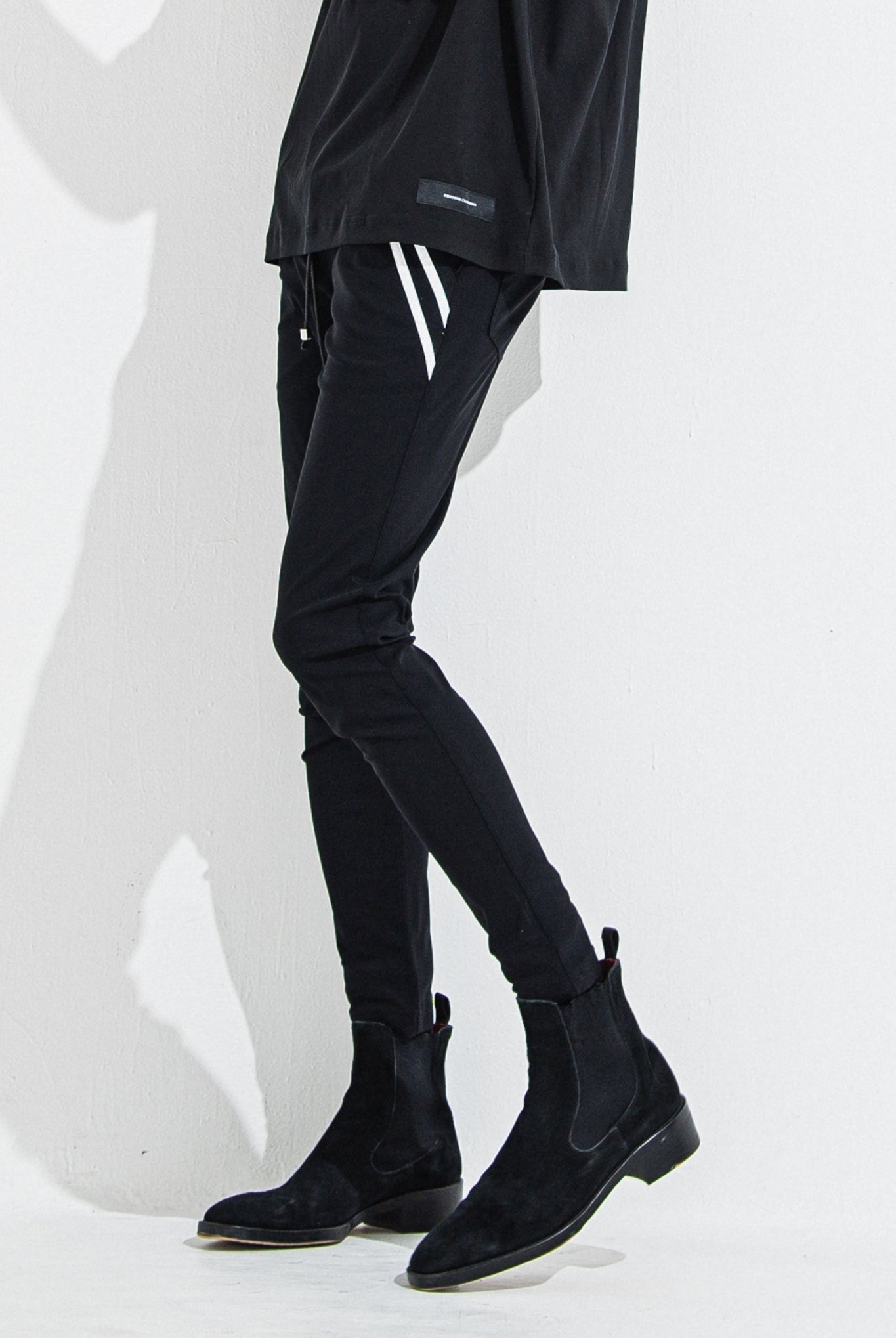 EDGE NYLON PT BASIC-ST-014 イージーパンツ スキニー ストレッチ 速乾性 定番 / NYLONBKWH
