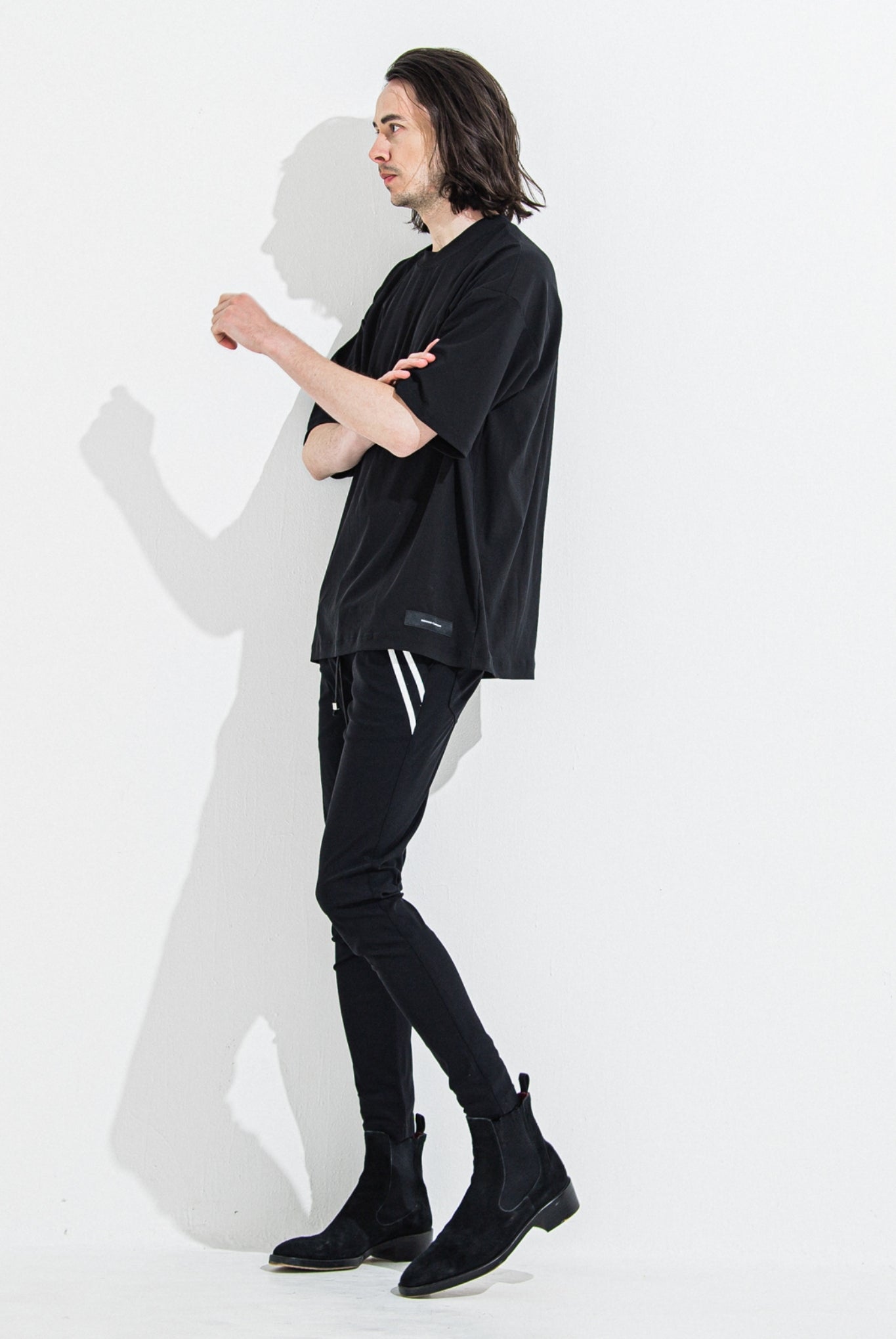 EDGE NYLON PT BASIC-ST-014 イージーパンツ スキニー ストレッチ 速乾性 定番 / NYLONBKWH