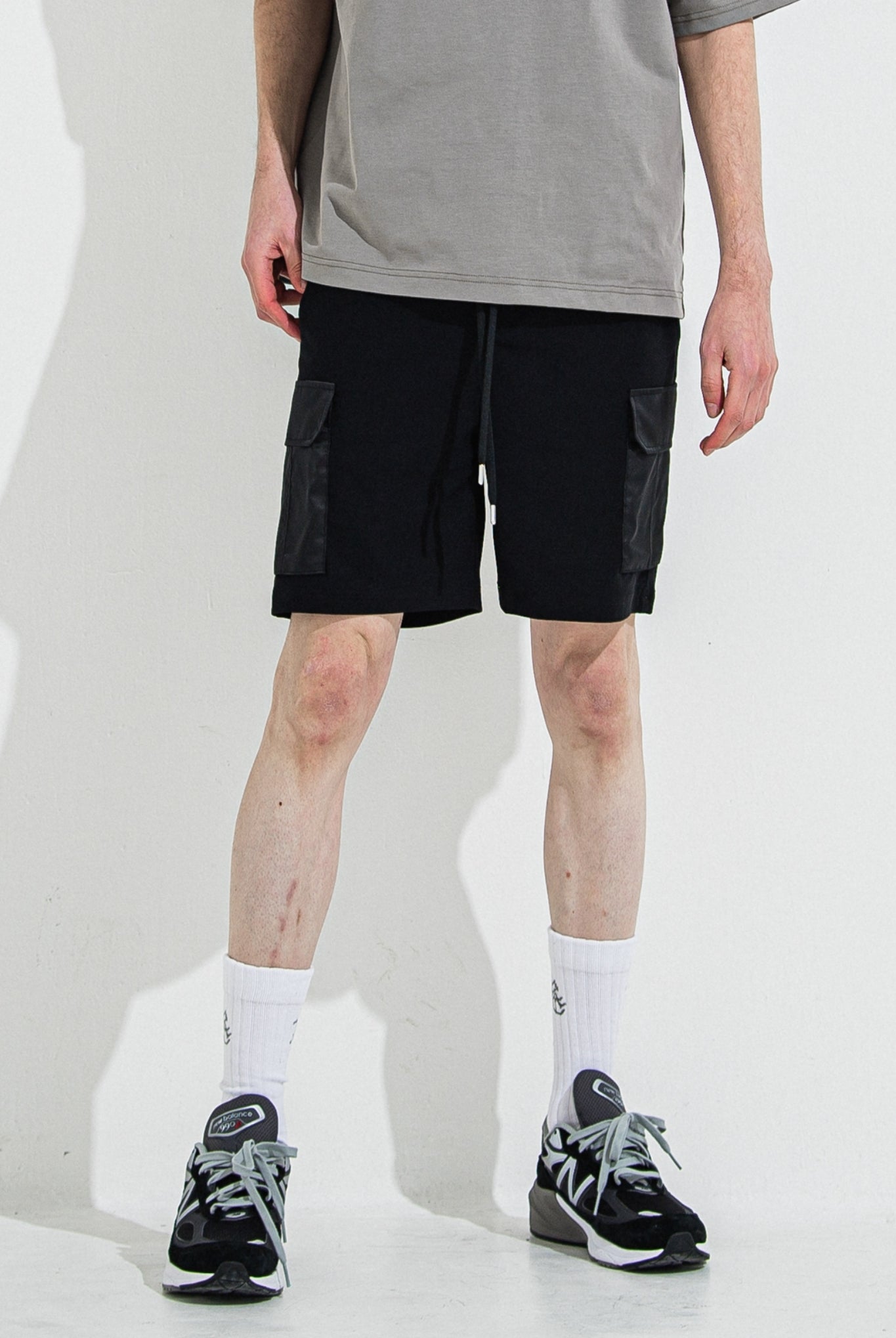 DARRELL CARGO SHORTS RC36-HP-005 ショートパンツ カーゴ 速乾 ストレッチ 軽量 / BLACK