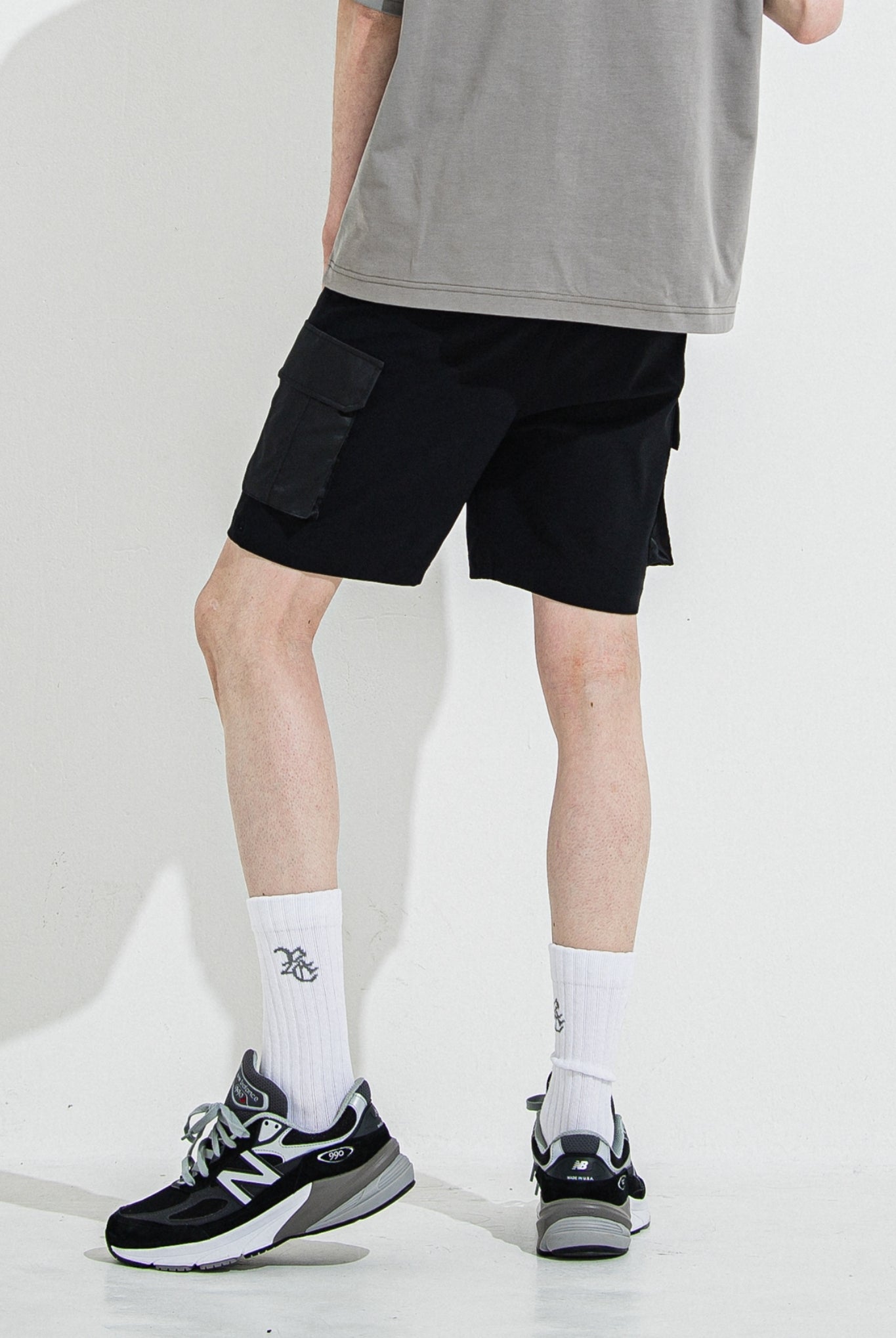 DARRELL CARGO SHORTS RC36-HP-005 ショートパンツ カーゴ 速乾 ストレッチ 軽量 / BLACK