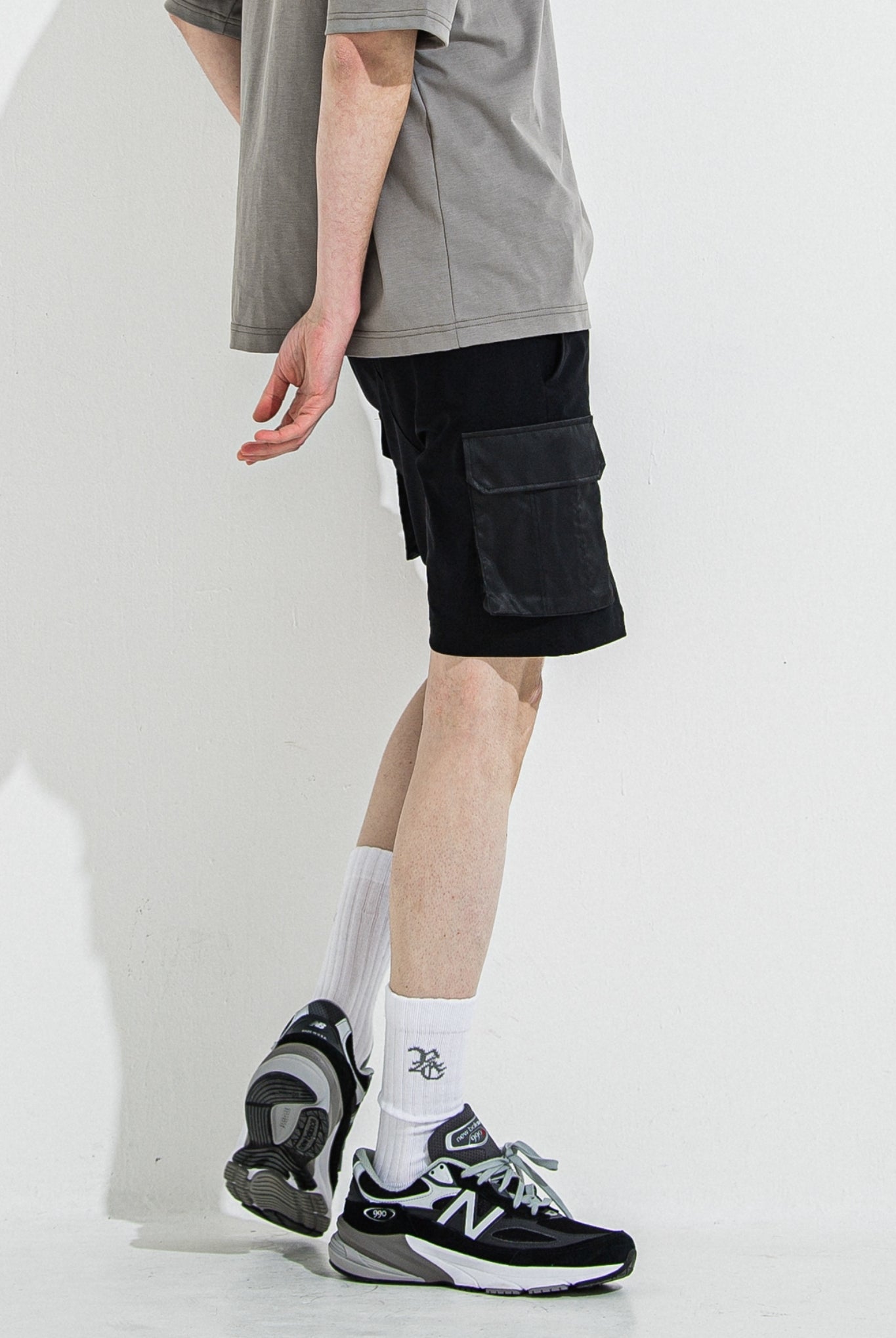 DARRELL CARGO SHORTS RC36-HP-005 ショートパンツ カーゴ 速乾 ストレッチ 軽量 / BLACK
