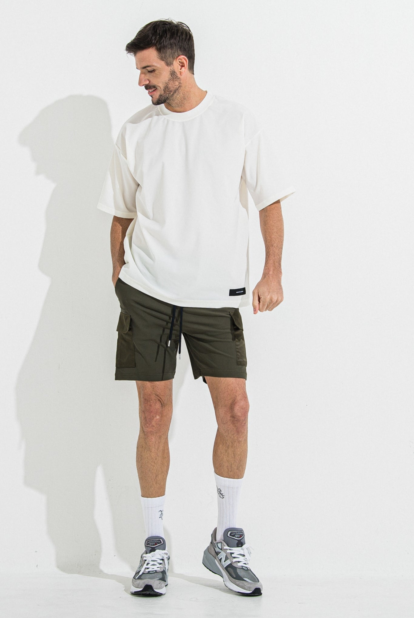 DARRELL CARGO SHORTS RC36-HP-005 ショートパンツ カーゴ 速乾 ストレッチ 軽量 / KHAKI