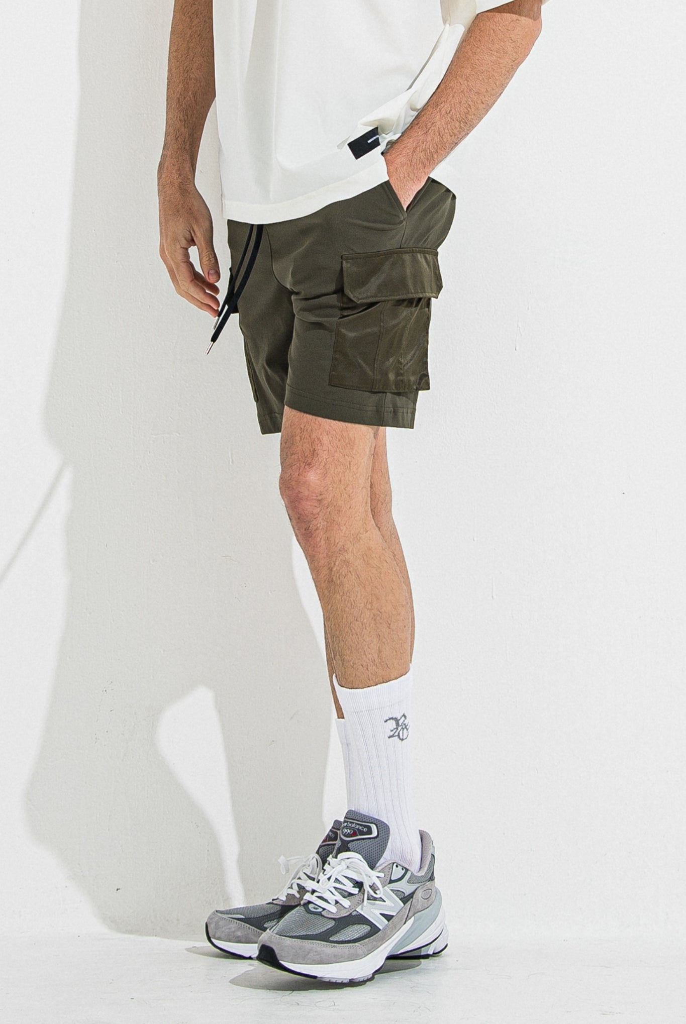 DARRELL CARGO SHORTS RC36-HP-005 ショートパンツ カーゴ 速乾 ストレッチ 軽量 / KHAKI