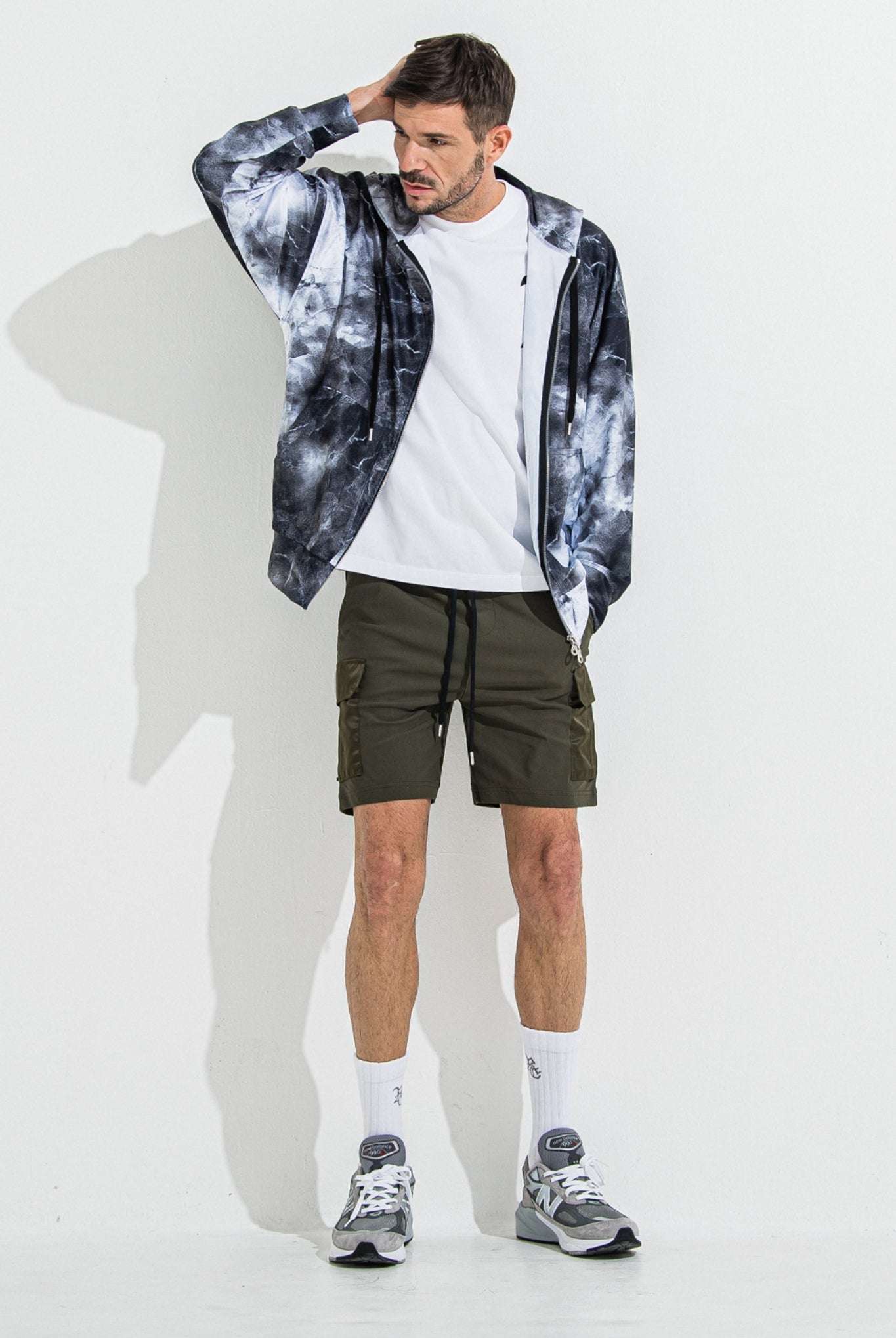 DARRELL CARGO SHORTS RC36-HP-005 ショートパンツ カーゴ 速乾 ストレッチ 軽量 / KHAKI