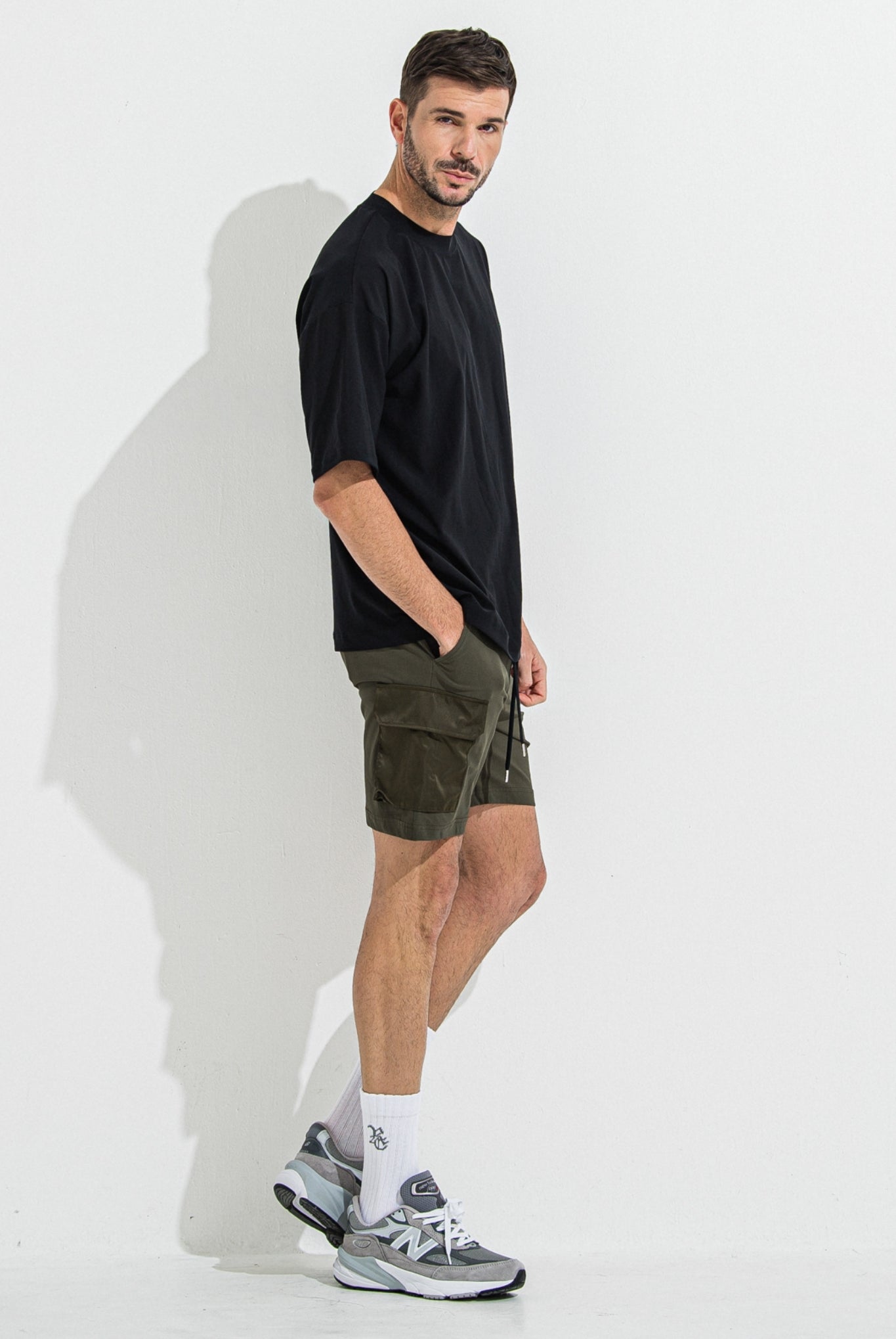DARRELL CARGO SHORTS RC36-HP-005 ショートパンツ カーゴ 速乾 ストレッチ 軽量 / KHAKI