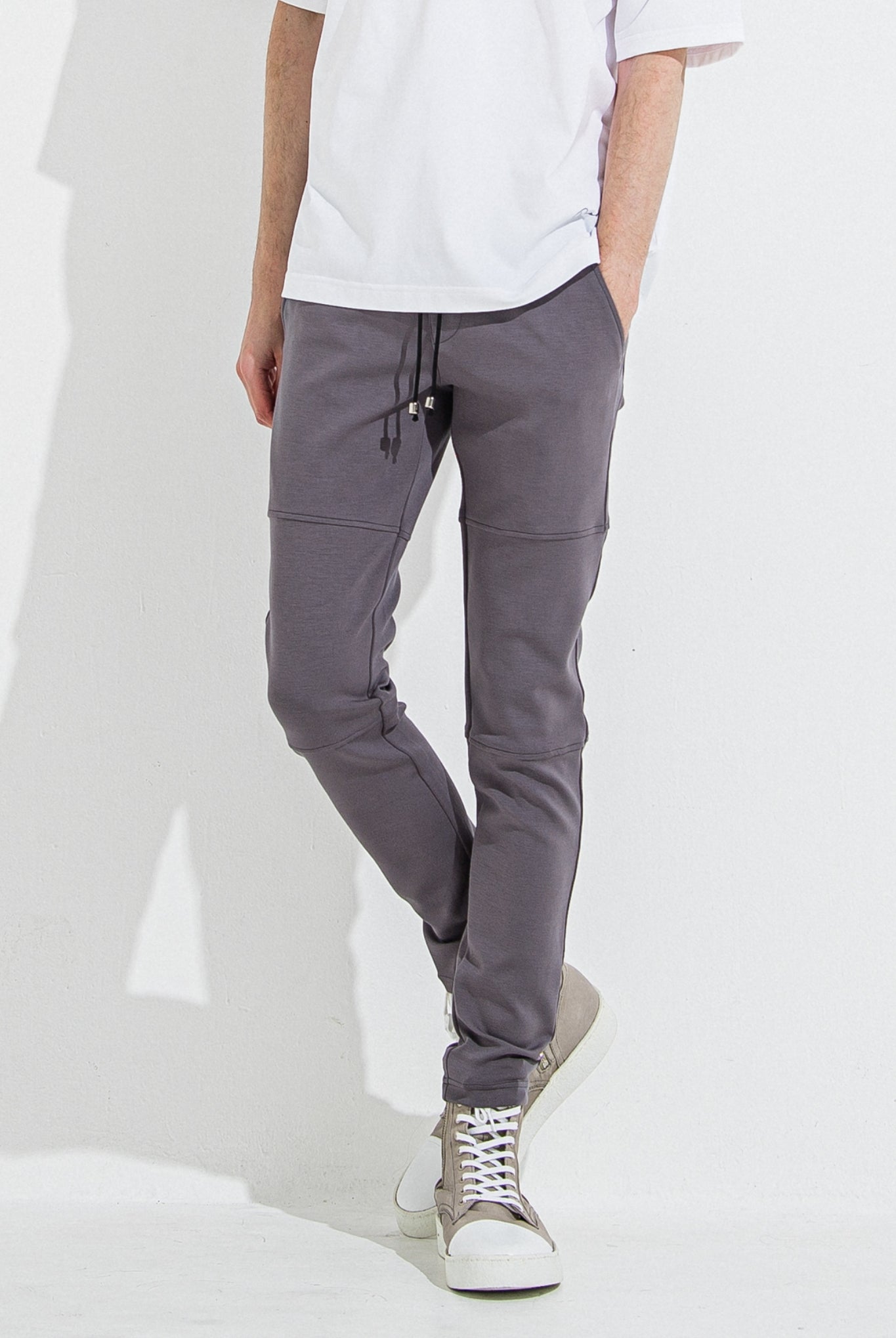 SLASH PT RC36-ST-012 イージーパンツ スキニー 速乾性 肌触り抜群 / GREY