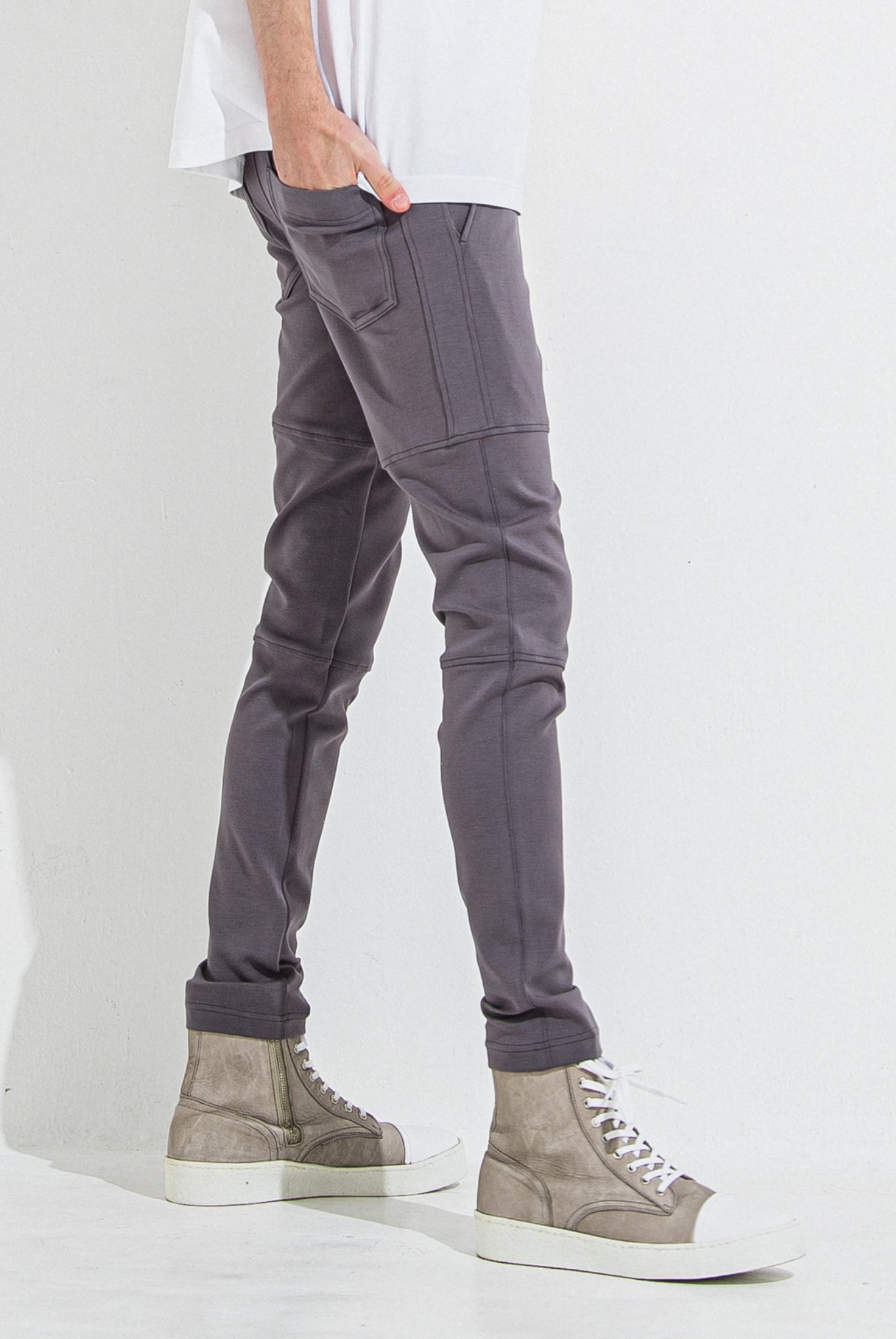 SLASH PT RC36-ST-012 イージーパンツ スキニー 速乾性 肌触り抜群 / GREY